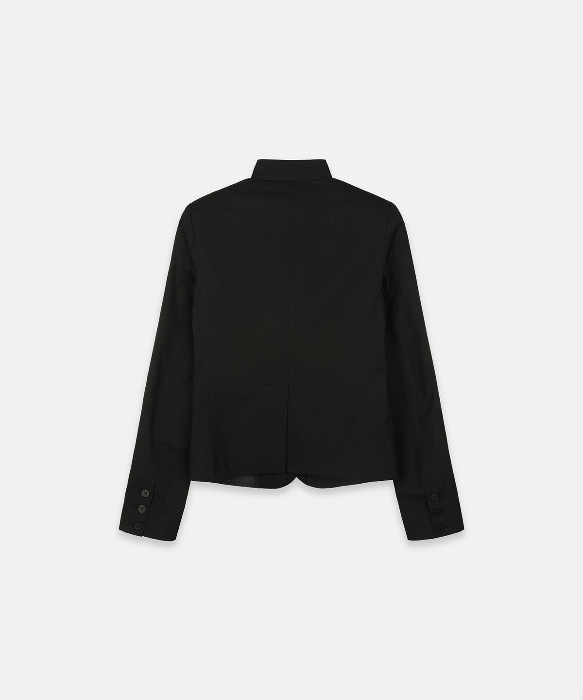 나체(NACHE) STAND COLLAR TAILORED JACKET BLACK