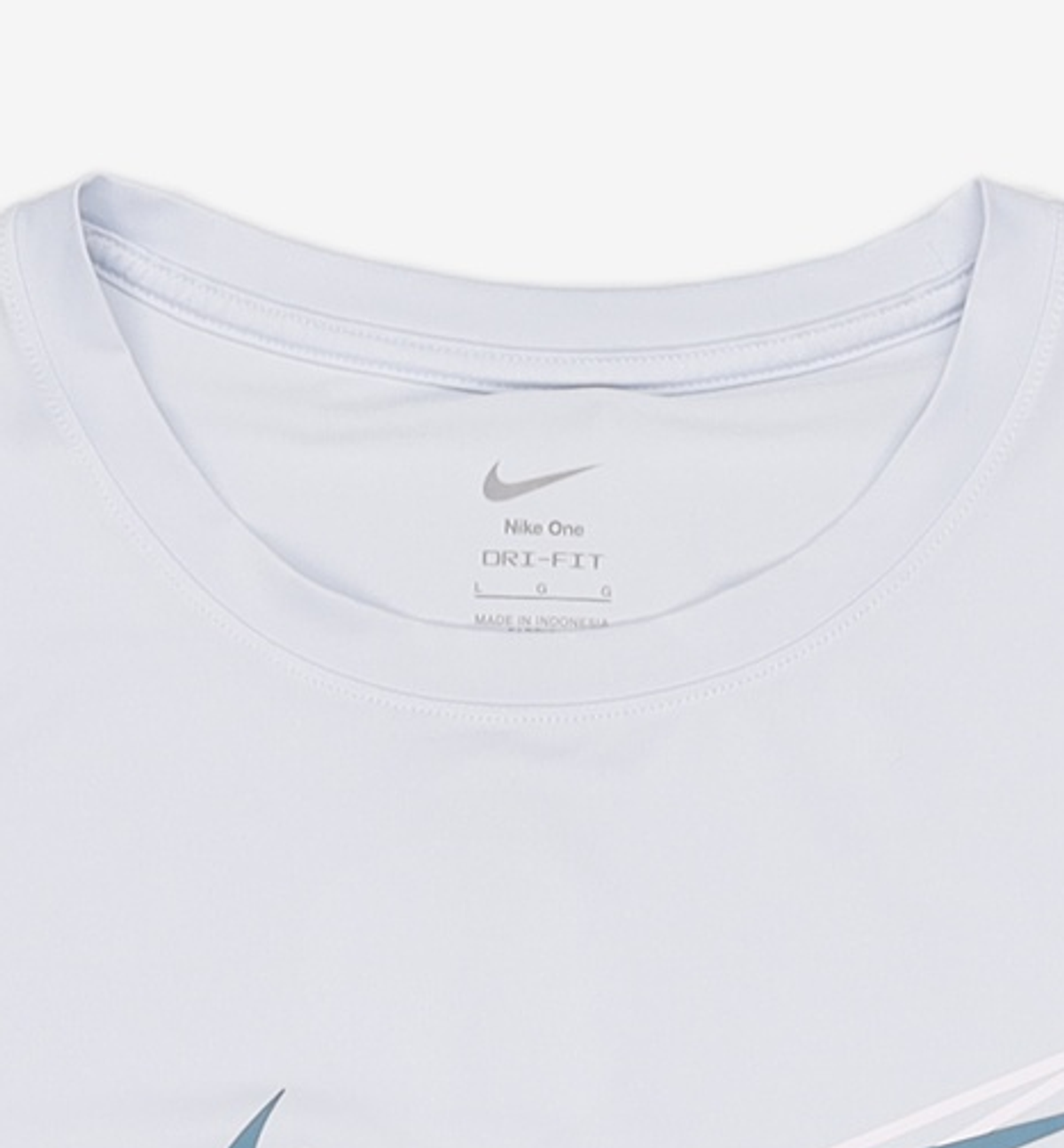나이키(NIKE) 원 스우시 드라이 핏 반소매 러닝 탑 W - 블루 틴트 / HJ2205-423 L