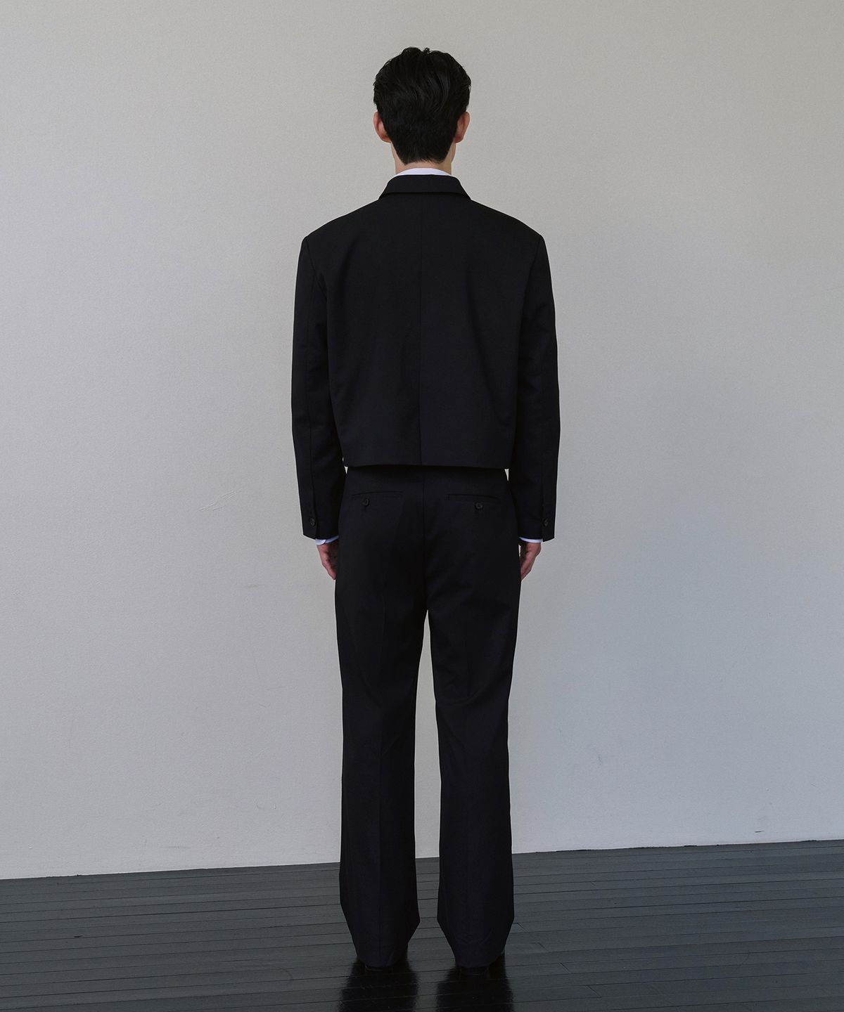 로랑서울(LAURANTSEOUL) Tailored flare slacks(Black)
