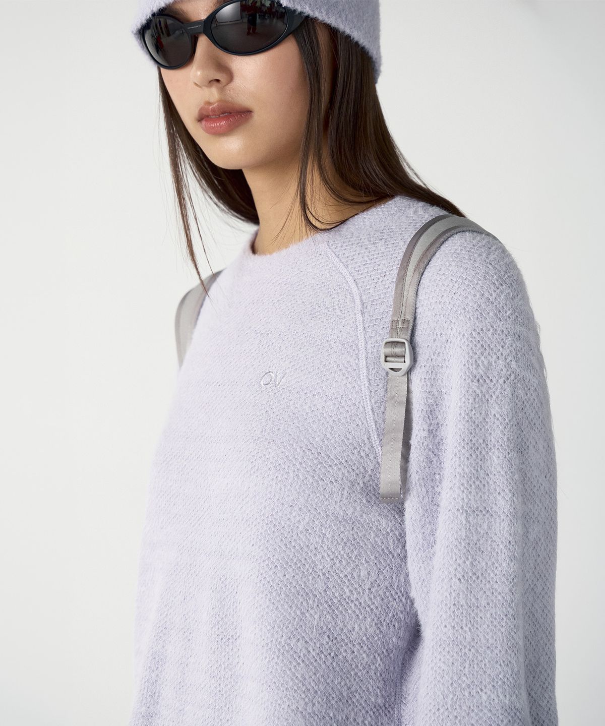 아웃도어 보이스(OUTDOOR VOICES) VentFleece LONG SLEEVE TEE (LIGHT PURPLE)