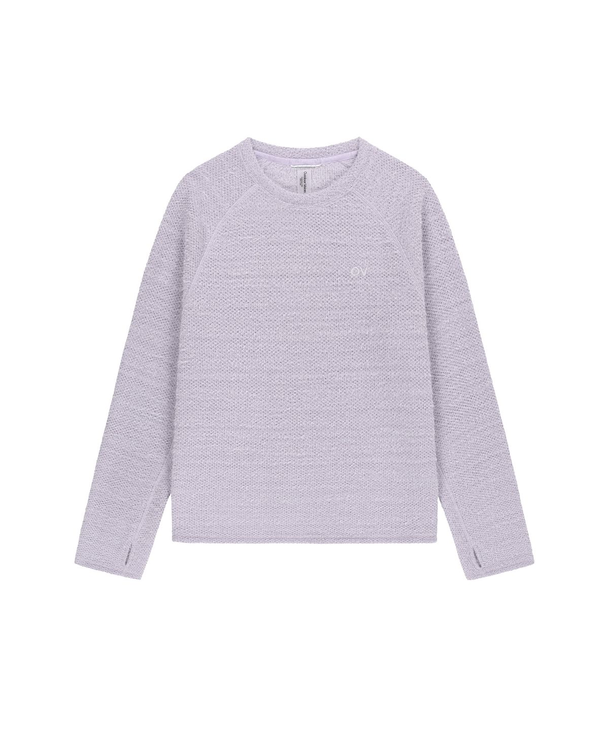 아웃도어 보이스(OUTDOOR VOICES) VentFleece LONG SLEEVE TEE (LIGHT PURPLE)