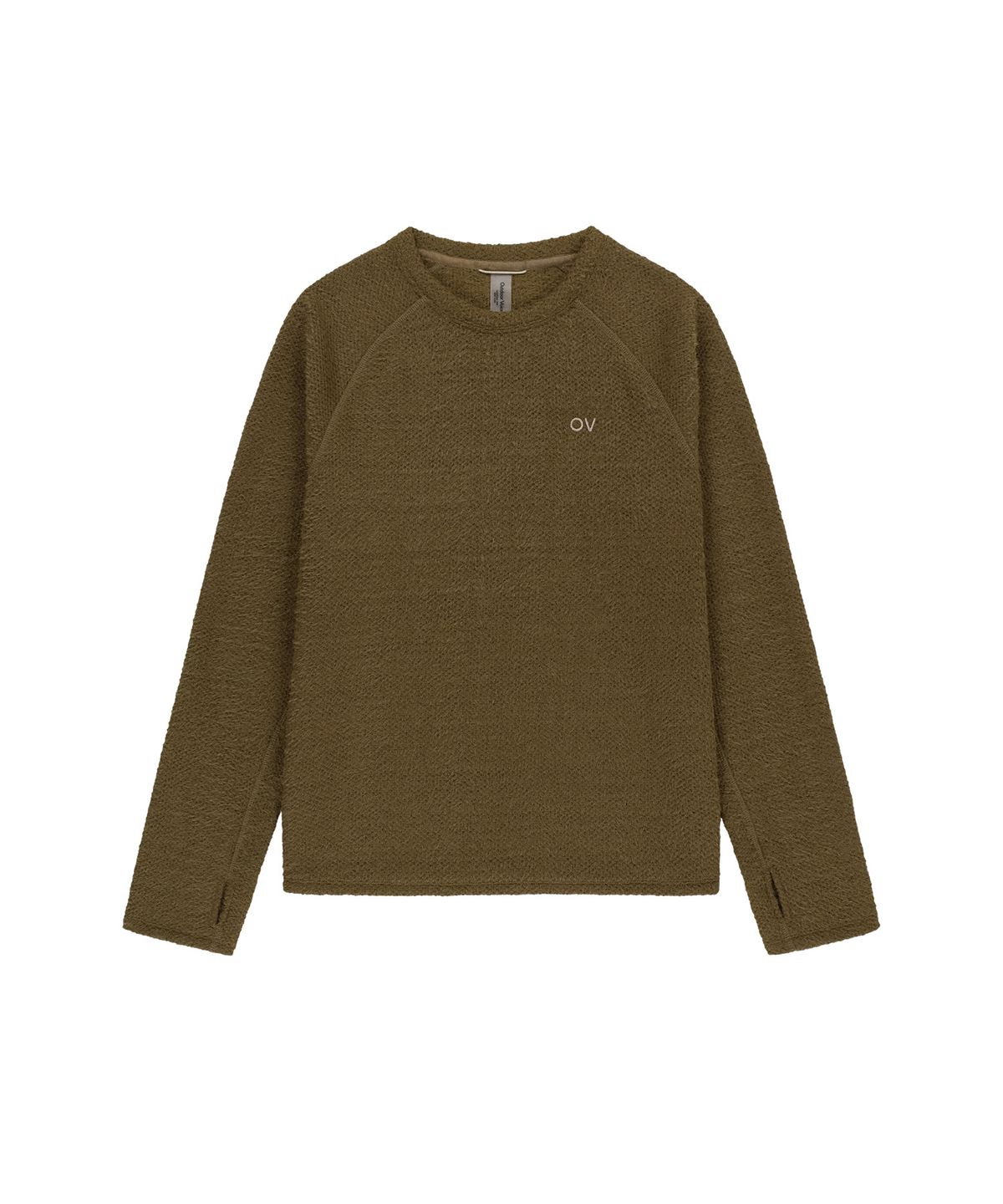 아웃도어 보이스(OUTDOOR VOICES) VentFleece LONG SLEEVE TEE (BROWN)