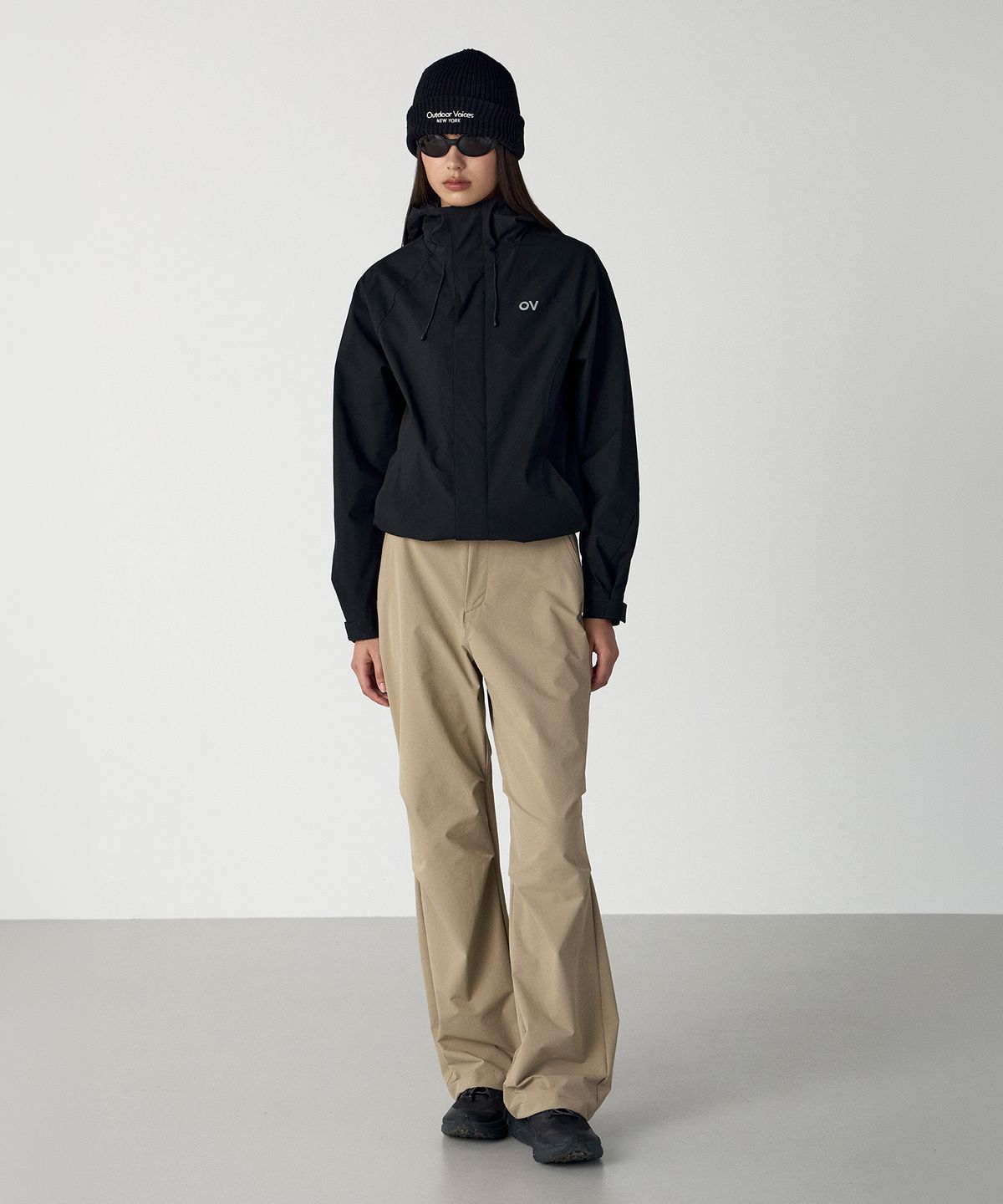 아웃도어 보이스(OUTDOOR VOICES) Technol-OV FLEECE LINED MOUNTAIN PANTS (BEIGE)