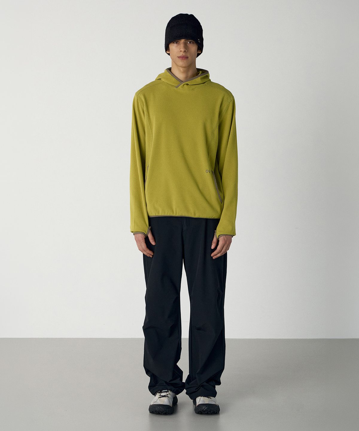 아웃도어 보이스(OUTDOOR VOICES) Technol-OV FLEECE LINED MOUNTAIN PANTS (BLACK)