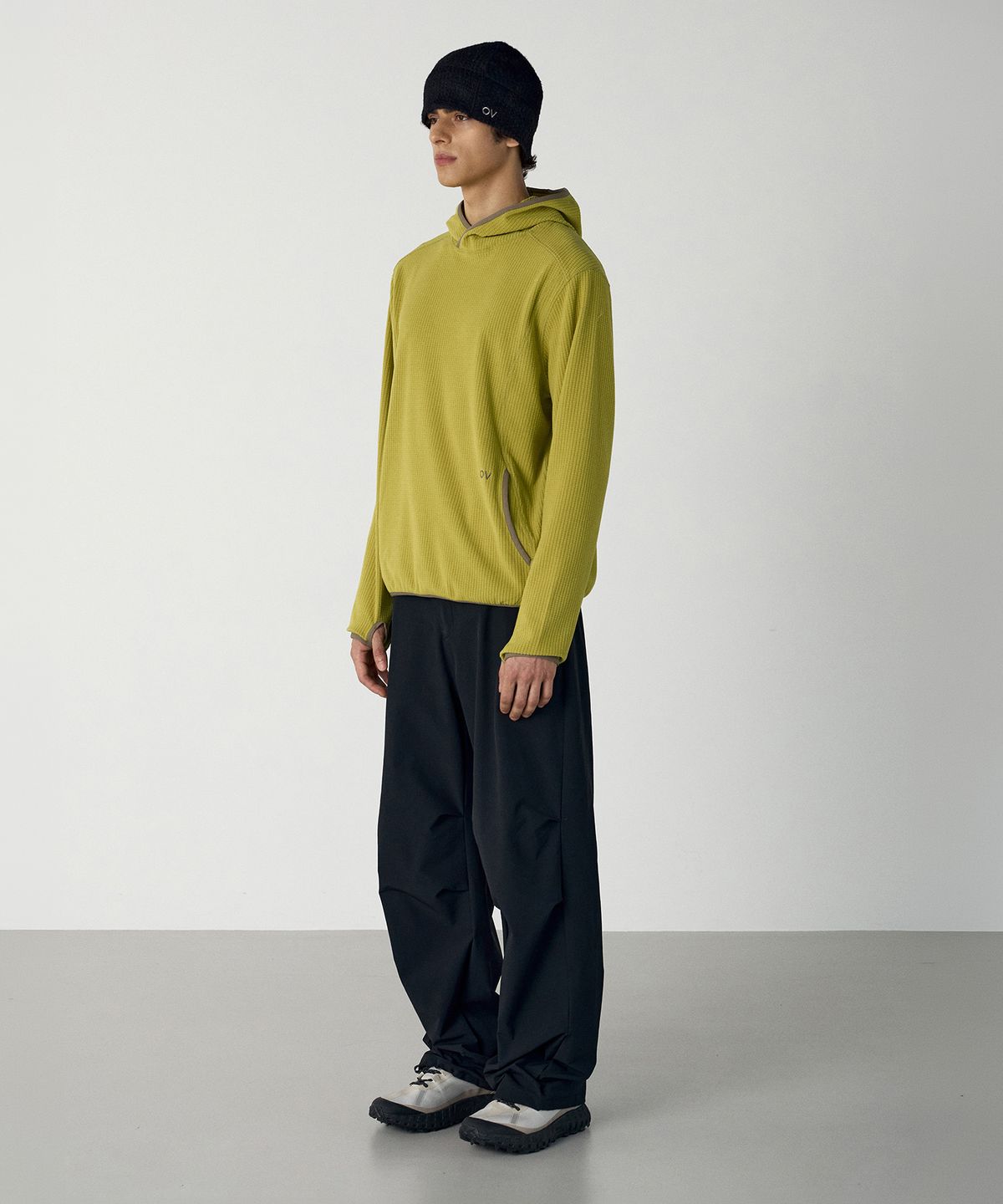 아웃도어 보이스(OUTDOOR VOICES) Technol-OV FLEECE LINED MOUNTAIN PANTS (BLACK)