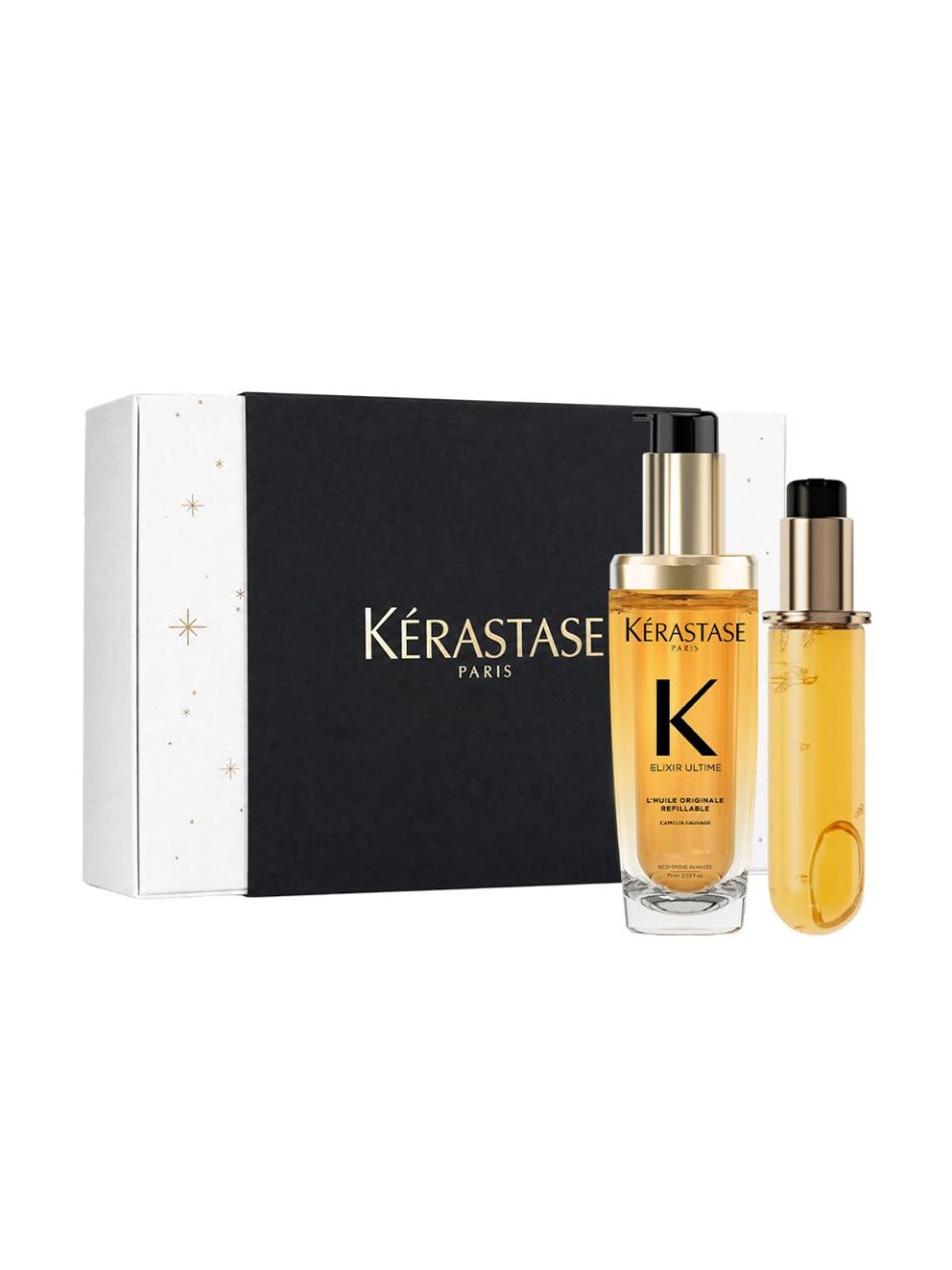 케라스타즈(KERASTASE) 엘릭서 얼팀 75ML 기프트 세트(본품 + 리필)