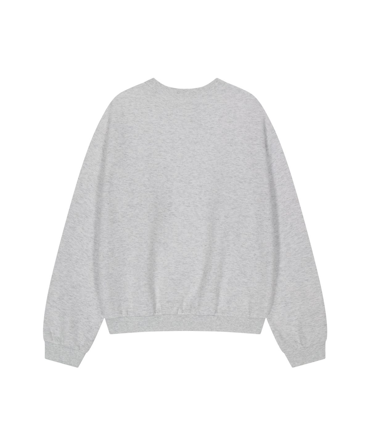아웃도어 보이스(OUTDOOR VOICES) CLASSIC LOGO NY SWEATSHIRT (LIGHT HEATHER GRAY)