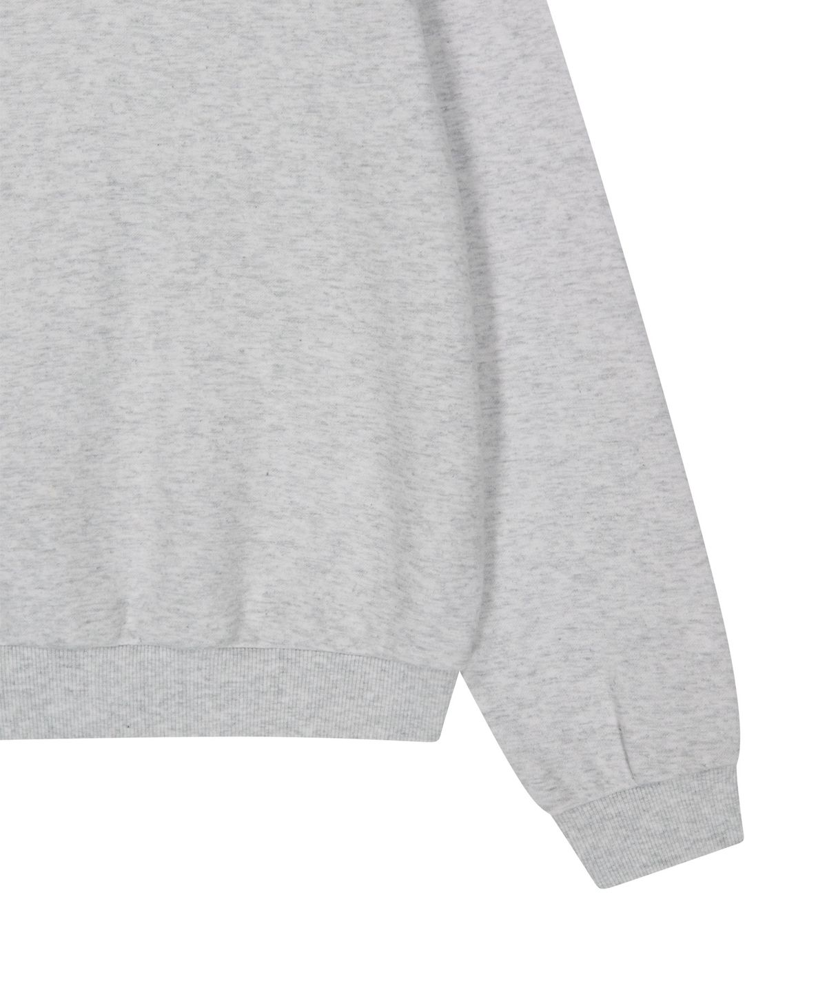 아웃도어 보이스(OUTDOOR VOICES) CLASSIC LOGO NY SWEATSHIRT (LIGHT HEATHER GRAY)