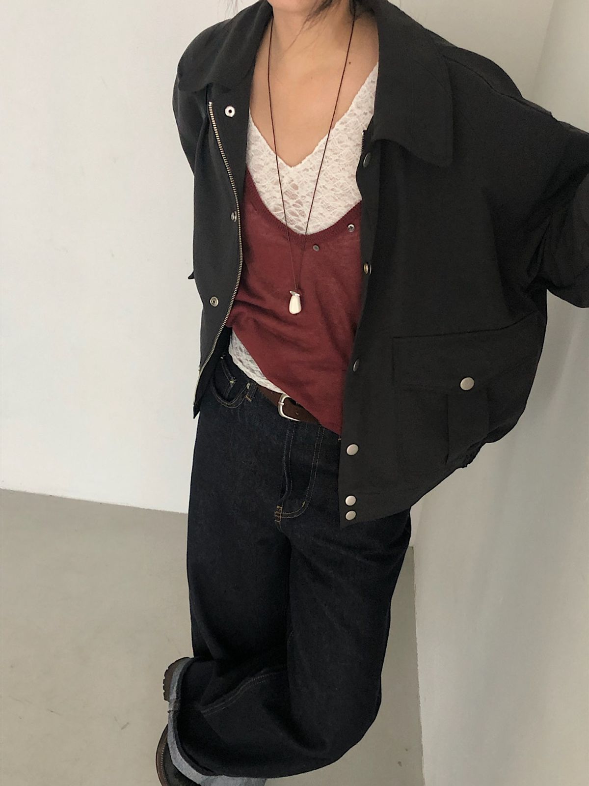아포엠(APOEM) Panel Pocket Blouson (2C)