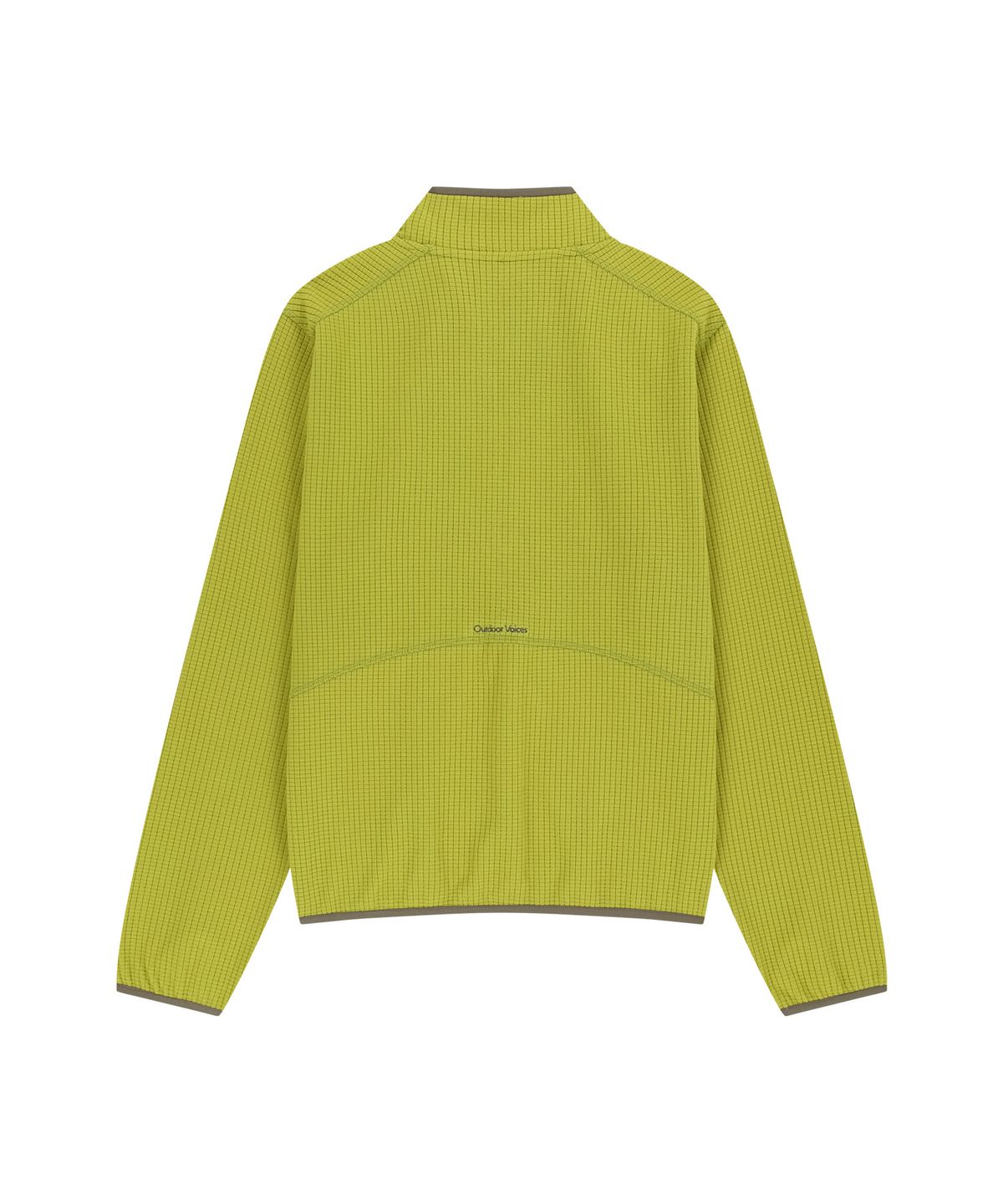 아웃도어 보이스(OUTDOOR VOICES) Technol-OV™ GRID FLEECE HALF ZIP (OLIVE)