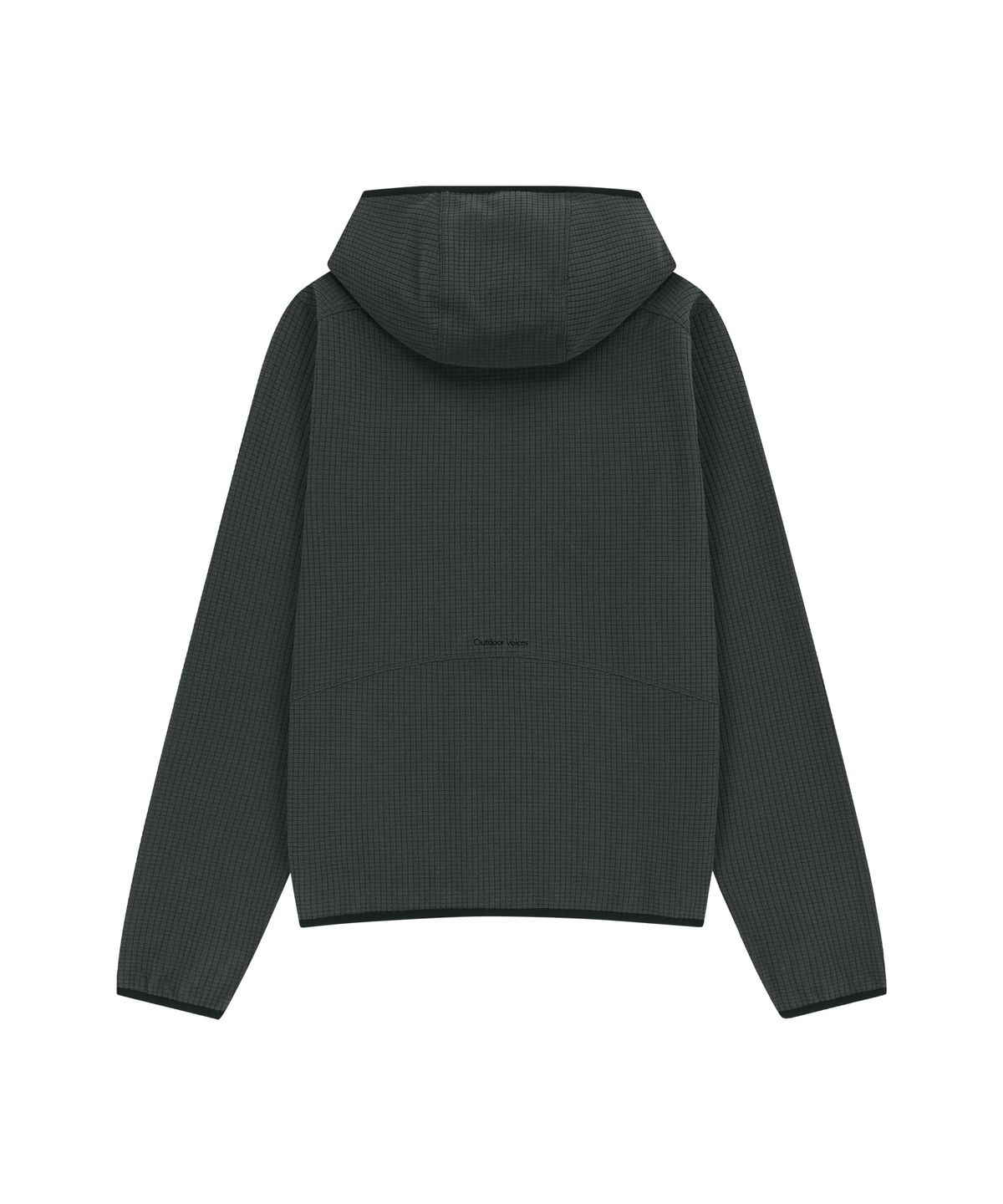 아웃도어 보이스(OUTDOOR VOICES) Technol-OV™ GRID FLEECE HOODIE (CHARCOAL)