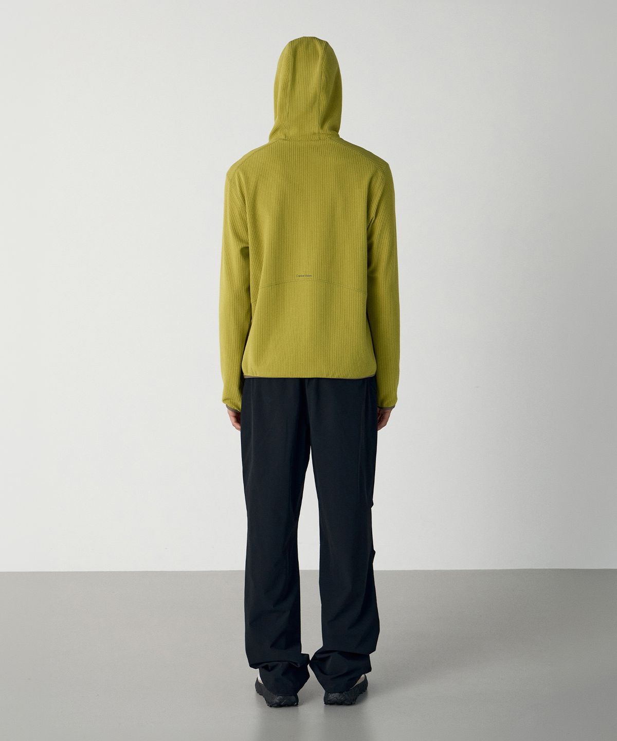 아웃도어 보이스(OUTDOOR VOICES) Technol-OV™ GRID FLEECE HOODIE (OLIVE)