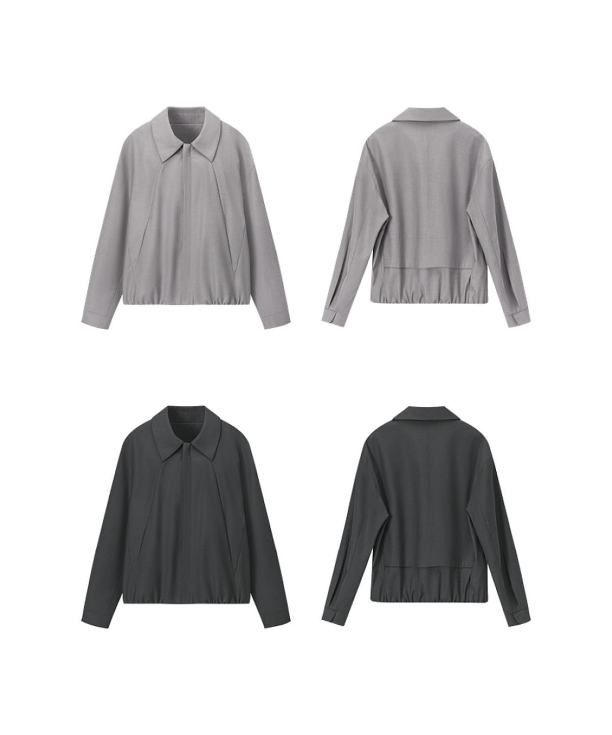 버튼서울(BUTTON SEOUL) 모던 테일러드 블루종 (2 COLOR)