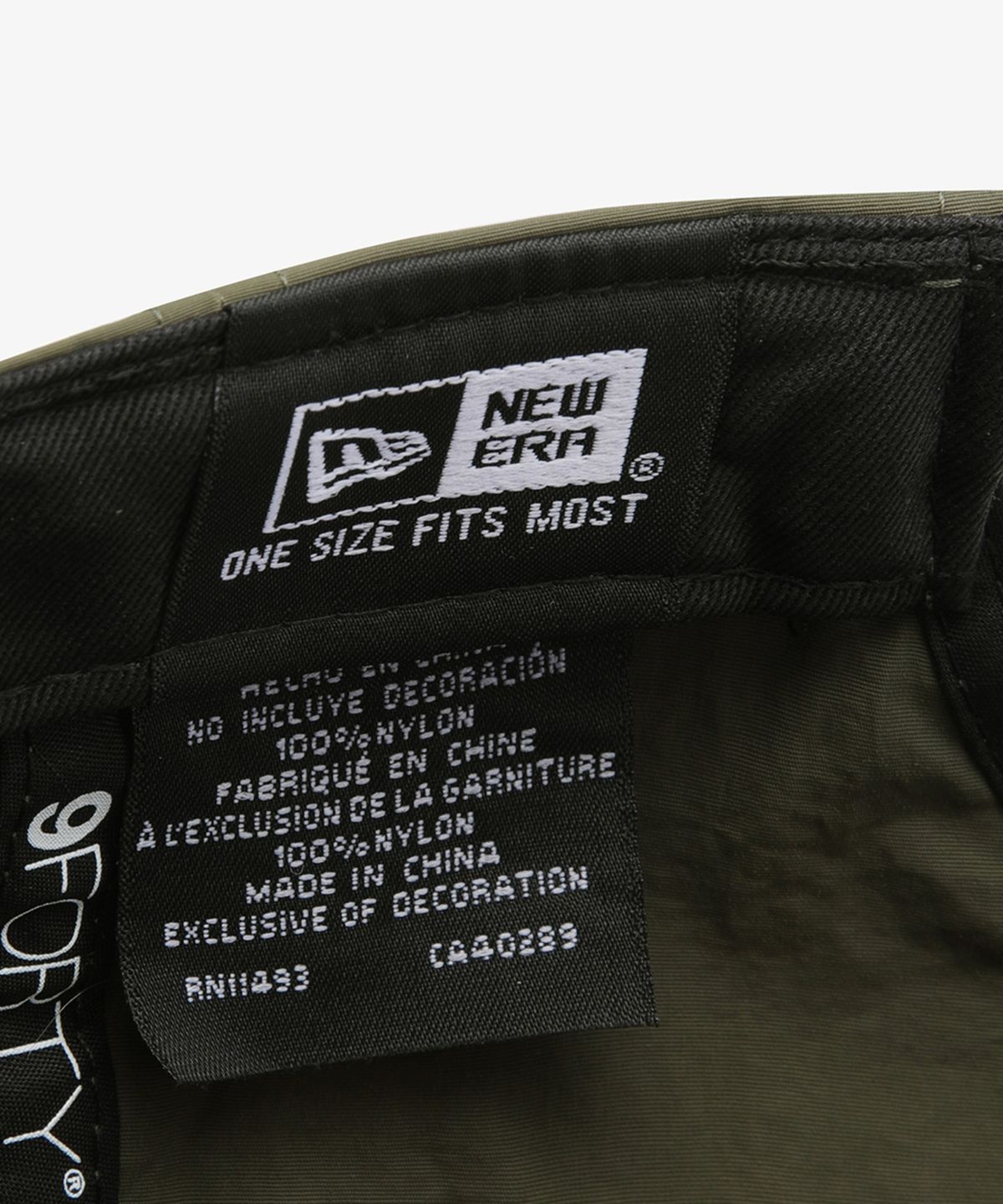 뉴에라(NEW ERA) 940언스트럭쳐 뉴욕양키스 러닝캡 카키