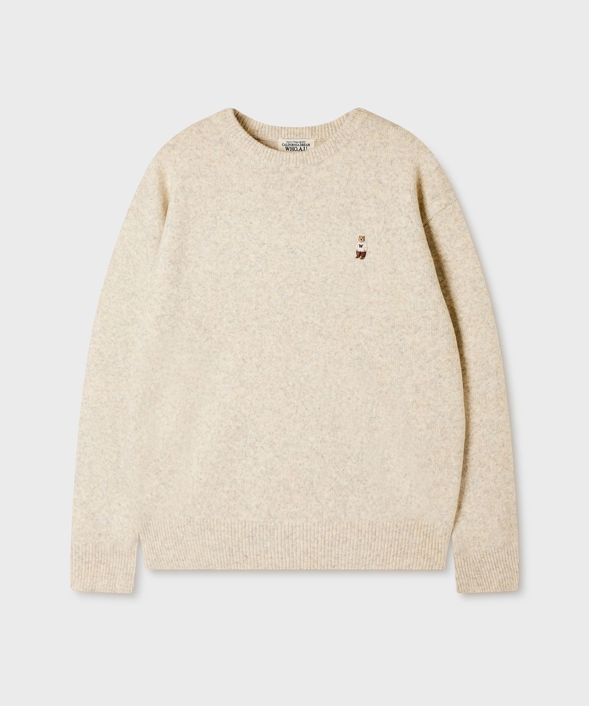 후아유(WHO.A.U) Steve Bokasi R-neck Pullover(U) / WHKAG4T23U