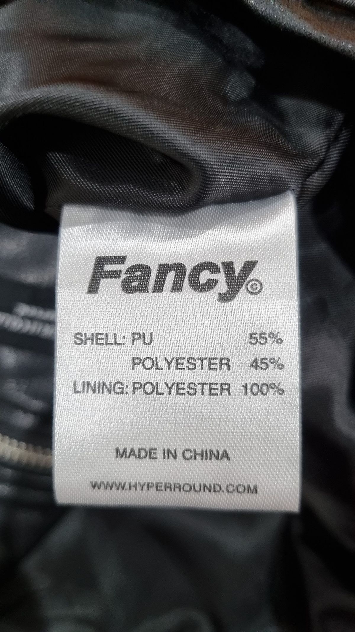 팬시클럽(FANCY CLUB) [NF] 글로시 스티치 자켓 (LEATHER)_F23ZA943 L