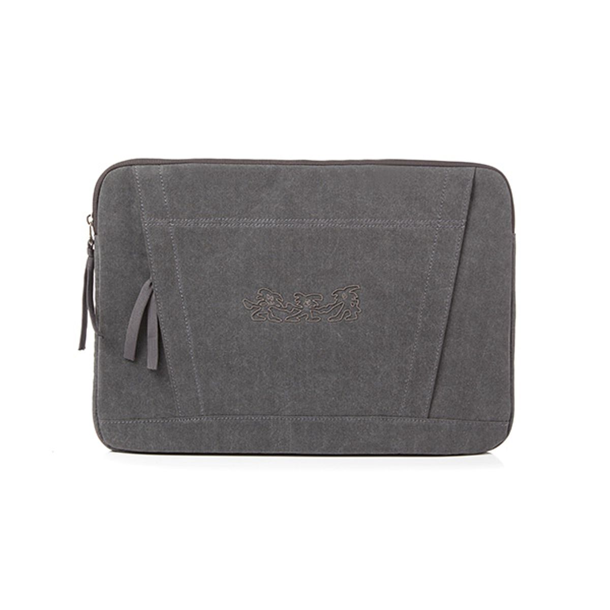 쌤소나이트 레드(SAMSONITE RED) ADD ON ESS TRIPLETS 랩탑 파우치 DUSTY CHARCOAL UX1B3005