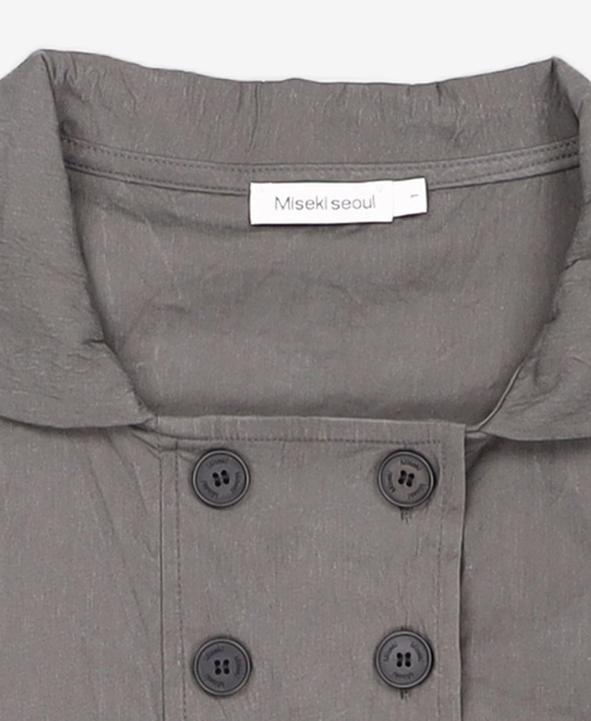 미세키서울(MISEKI SEOUL) Double button shirts top FREE