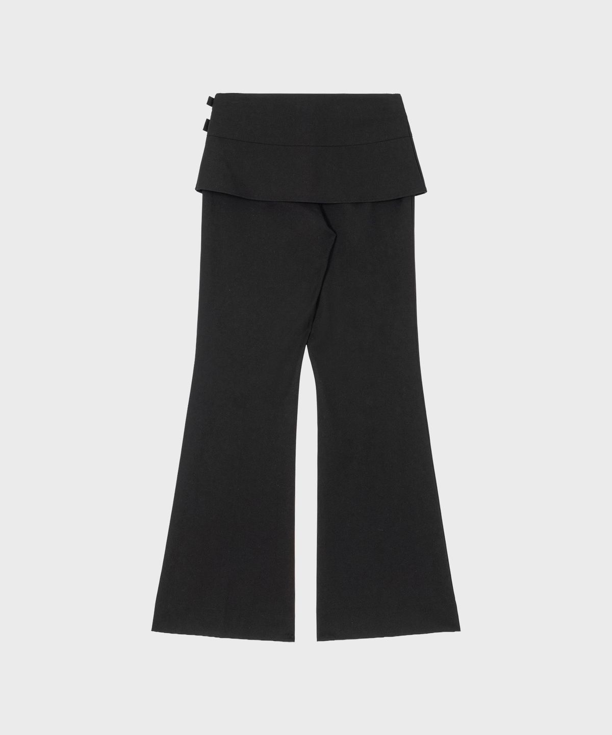 알키알카(ALKI ALKA) Pleated Skirt Trousers (Black)_ALKAS01544