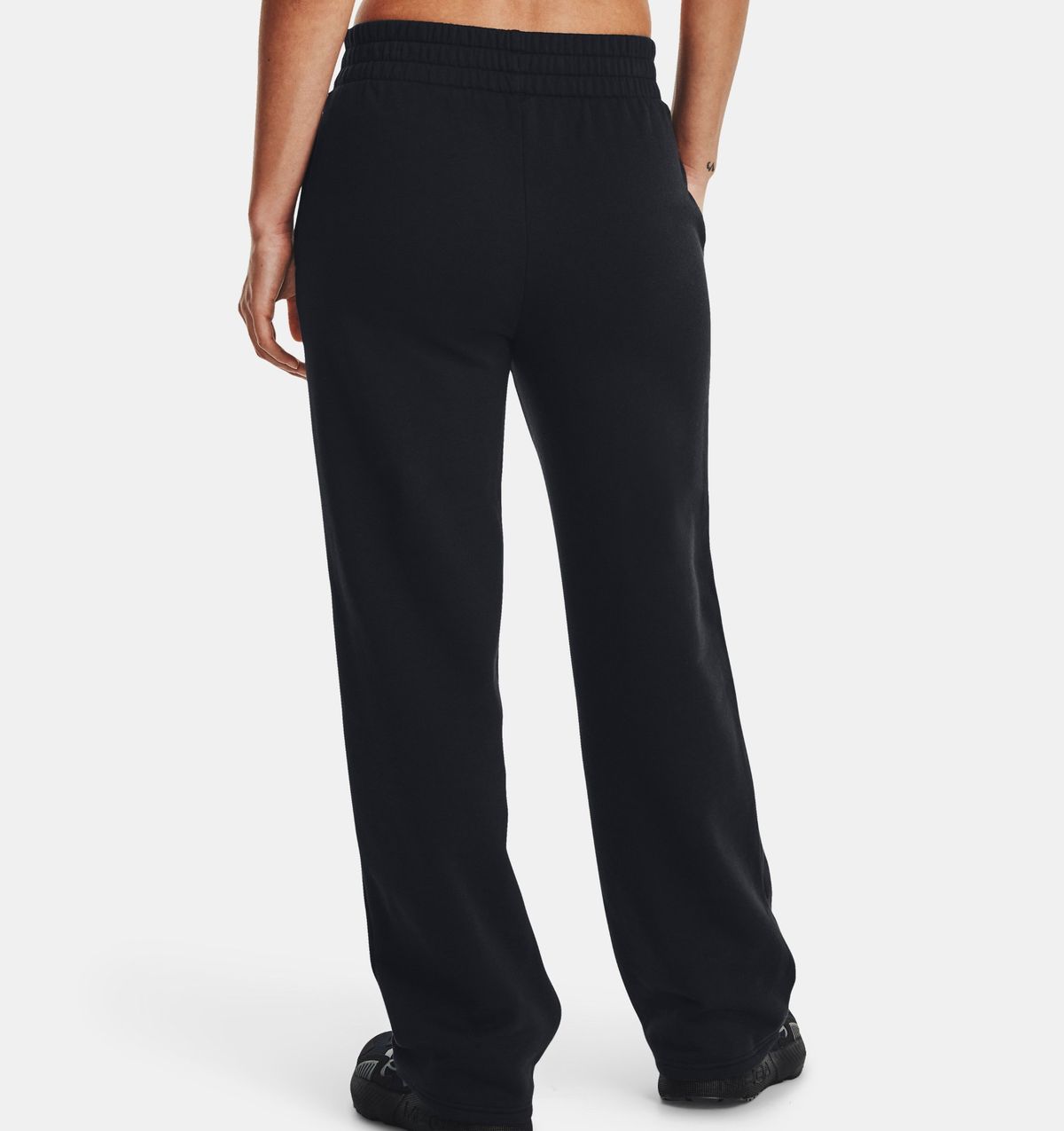 언더아머(UNDERARMOUR) 여성 UA 라이벌 플리스 스트레이트 레그 팬츠1381847-001