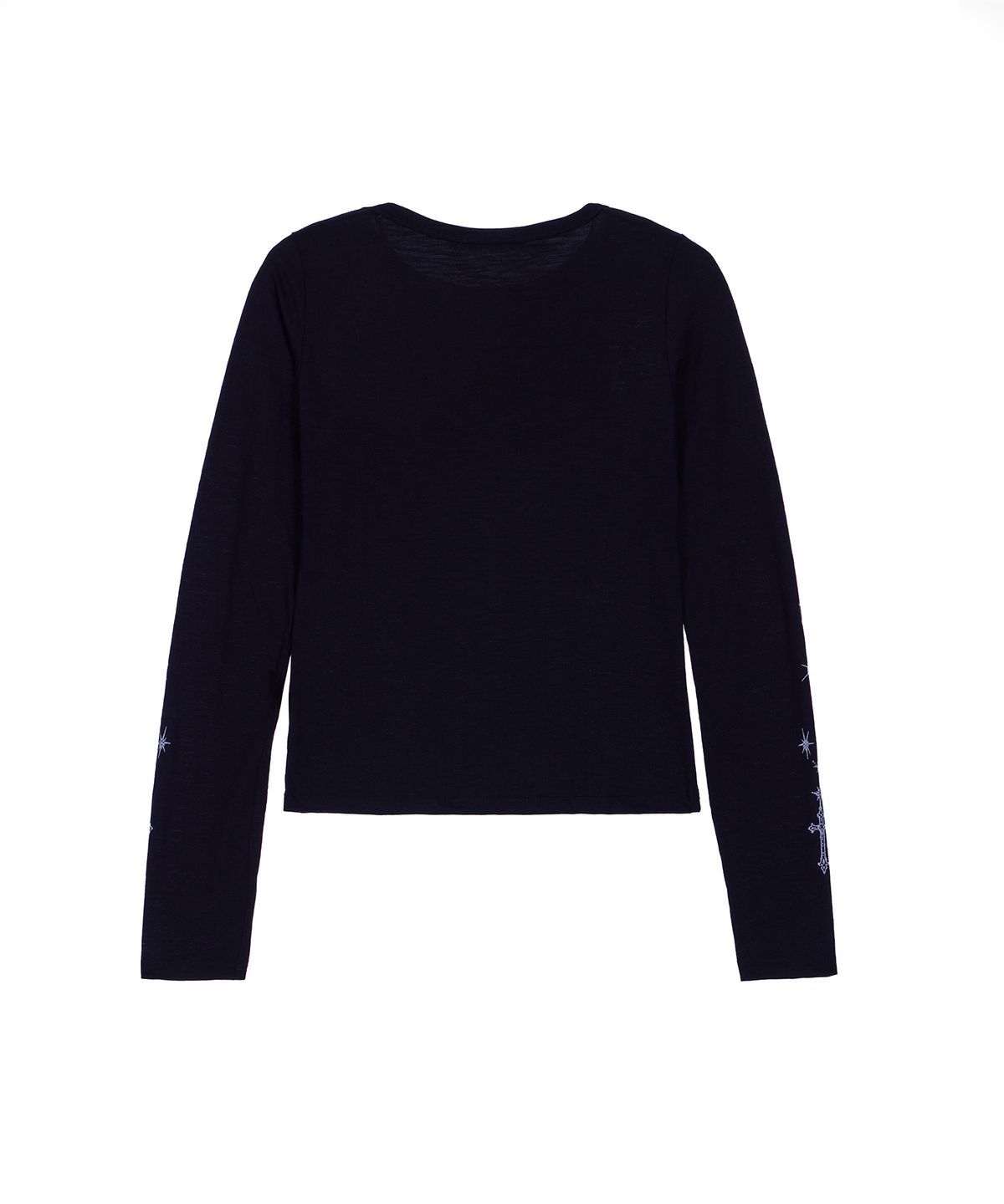 디스펑트(DYSFUNCT) LACE CORSET GRAPHIC LONG SLEEVE TEE(BLACK)