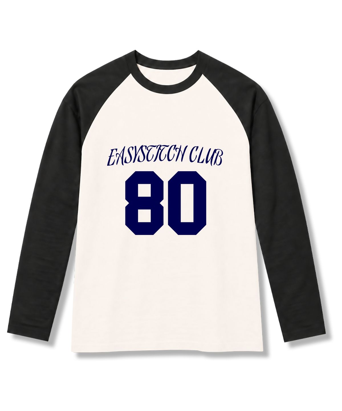 이지스티치(EASY STITCH) 80스티치클럽 나그랑 오버핏 롱슬리브 티셔츠 3COLOR