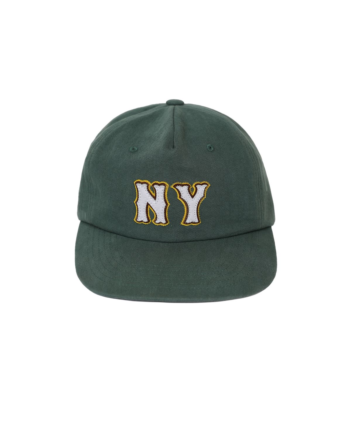 더뮤지엄비지터(THEMUSEUMVISITOR) NY APPLIQUE BALL CAP (GREEN)