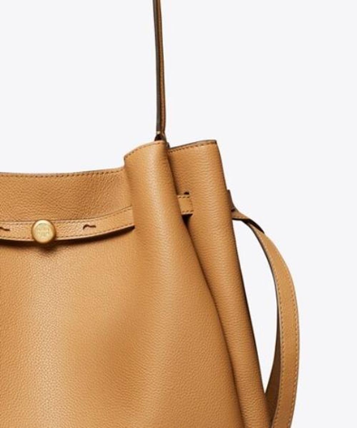 토리버치(TORYBURCH) 로미 라지 버킷 백 - 티라미수