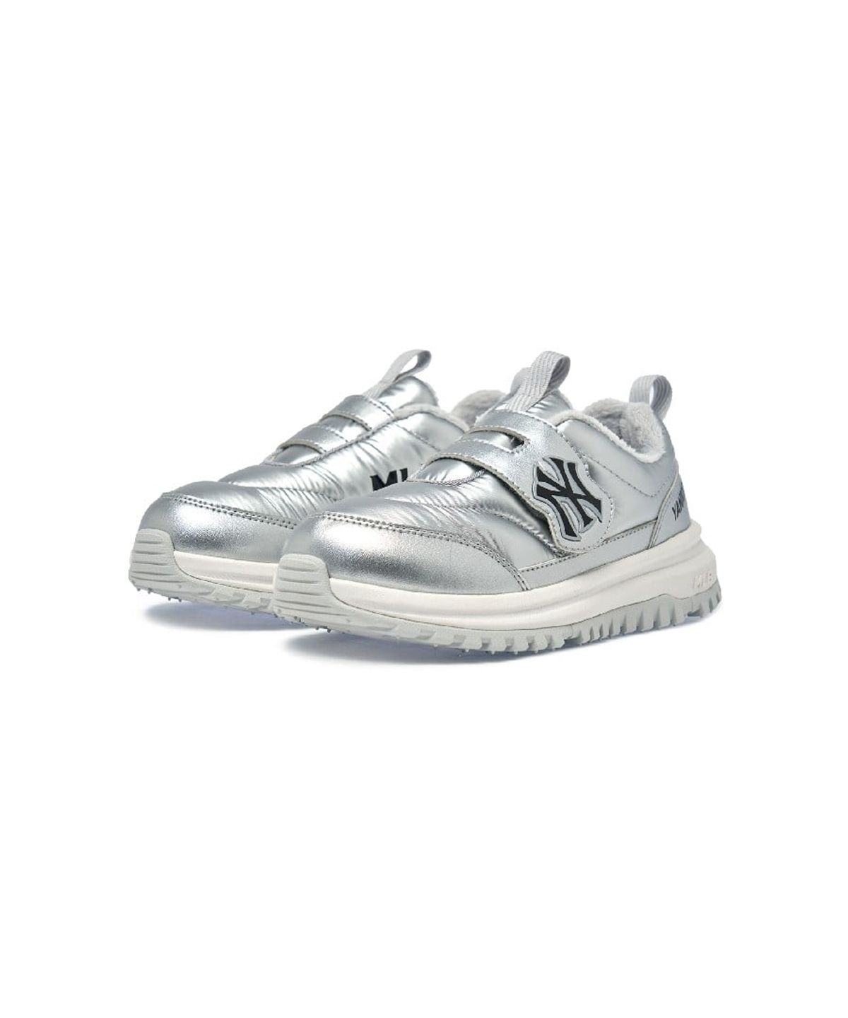 엠엘비 키즈(MLB KIDS) 범프 패딩 스니커즈 NY (Silver)