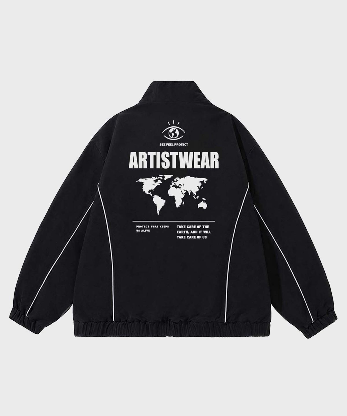 아티스트웨어(ARTISTWEAR) 월드프로텍트 파이핑 바람막이