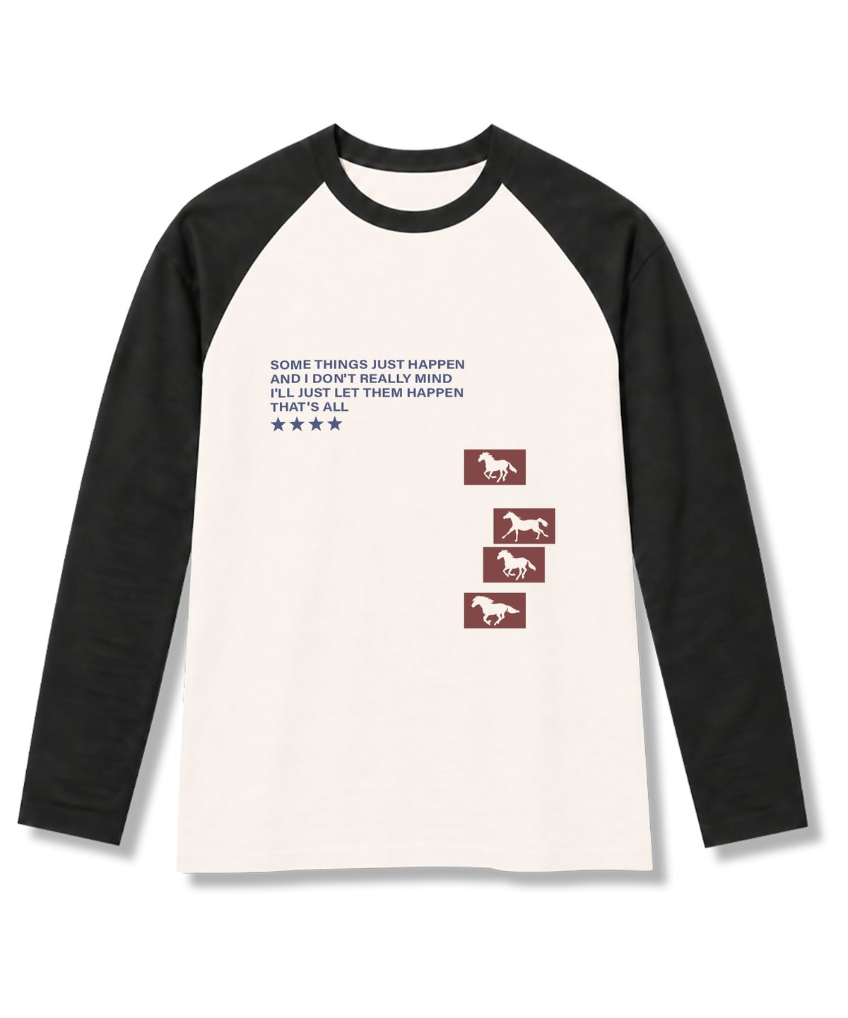이지스티치(EASY STITCH) 리얼리마인드 나그랑 오버핏 롱슬리브 티셔츠 3COLOR