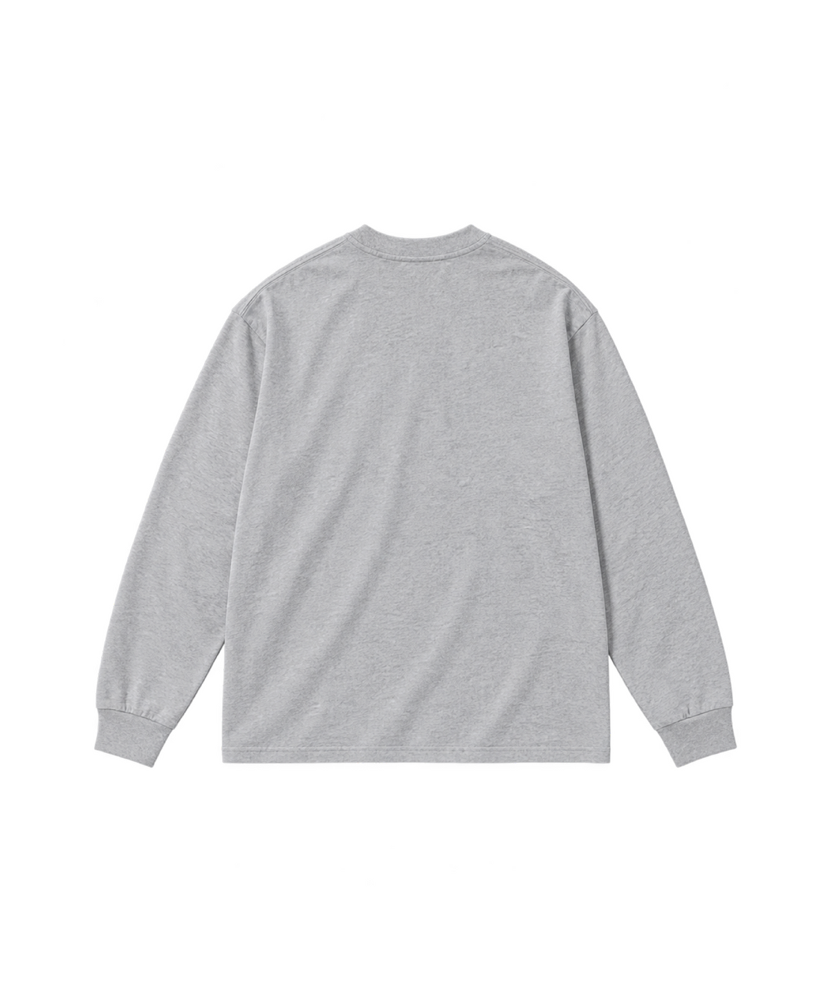 파파스팬트리(PAPA'S PANTRY) D.P.S. Long Sleeve Tee _MELANGE GREY