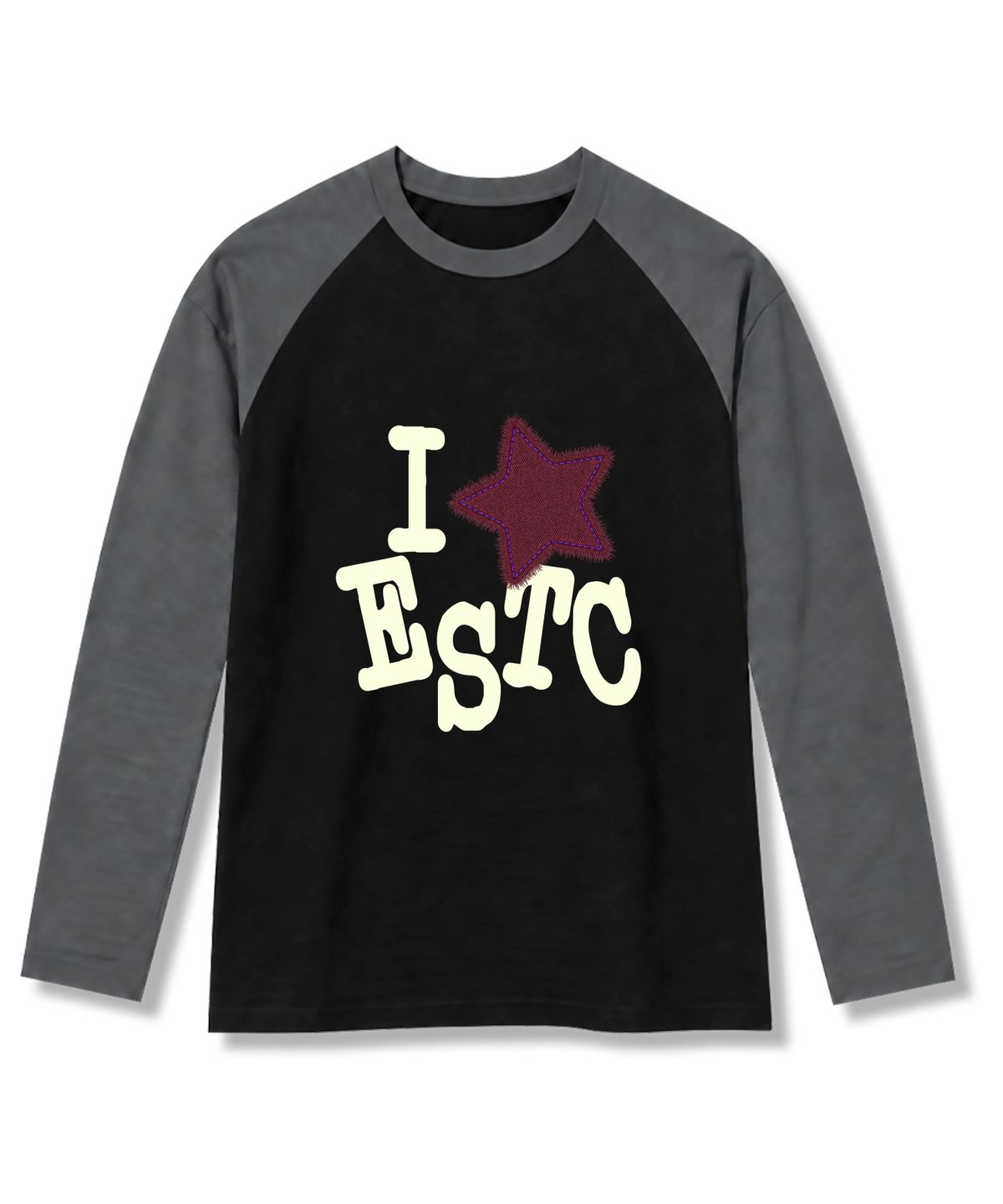 이지스티치(EASY STITCH) IESTC 나그랑 오버핏 롱슬리브 티셔츠 3COLOR