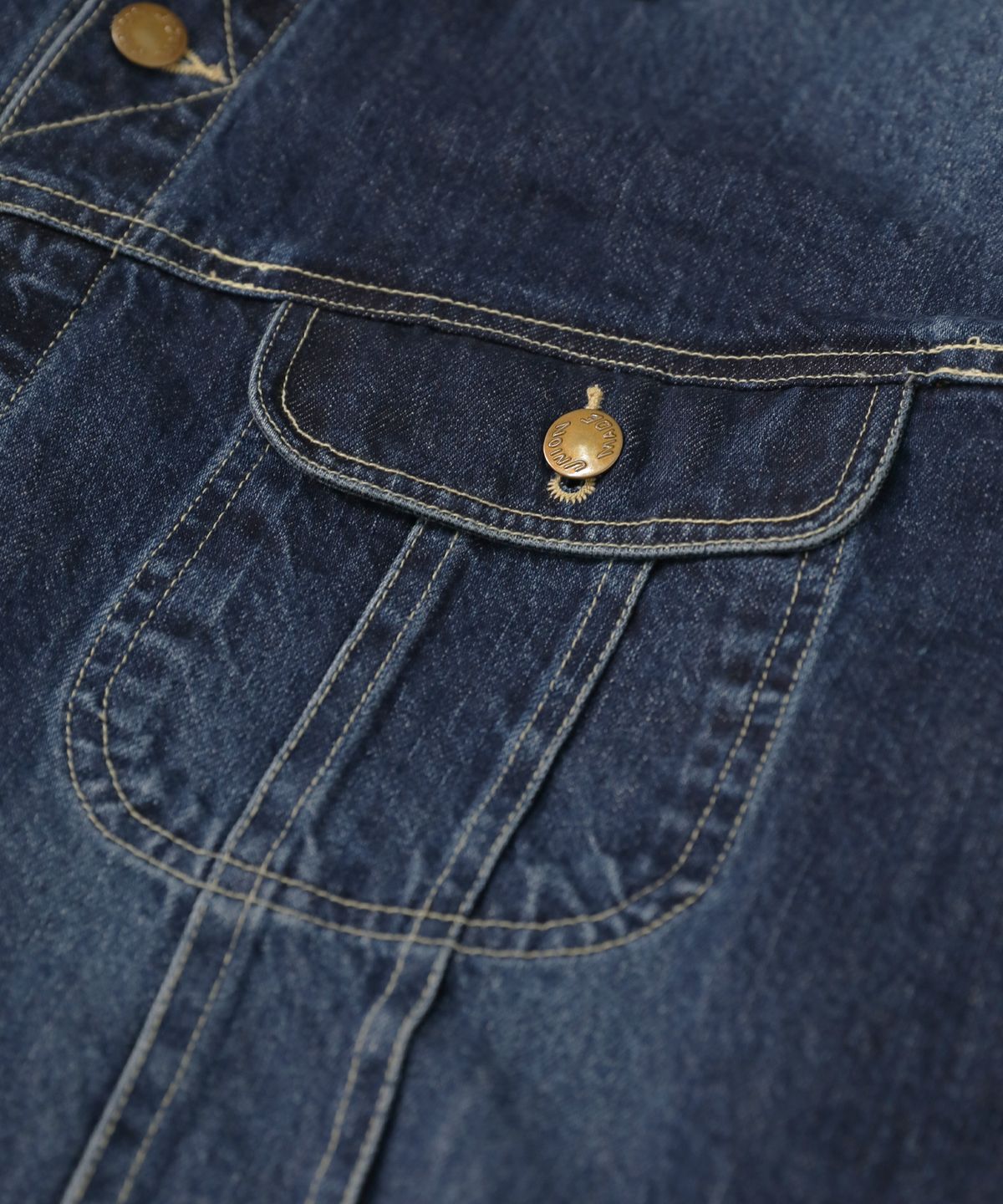 굿니스(GOODNIES) HOPE NEVER FADES. Denim Rider Jacket