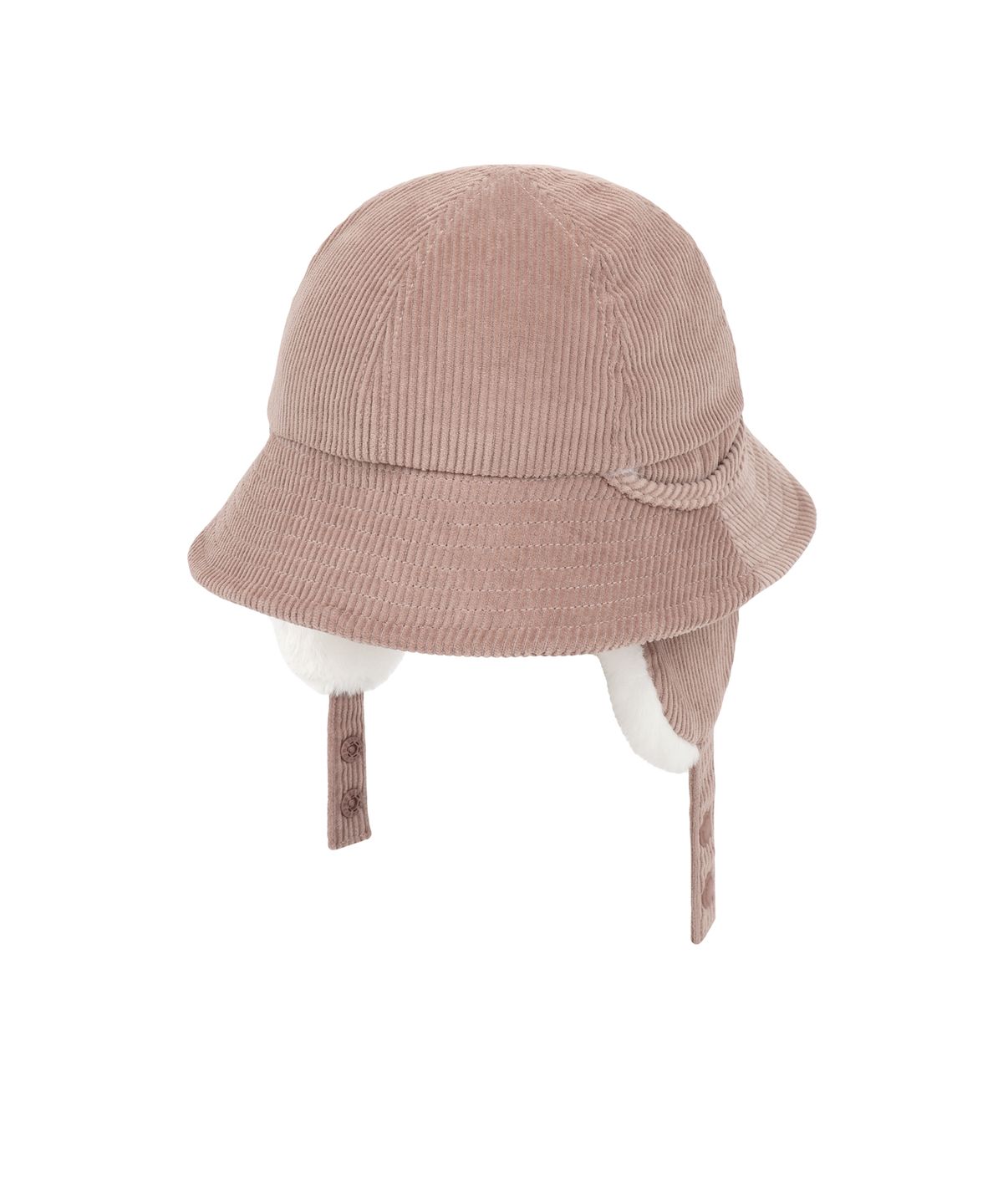 마리떼 키즈(MARITHÉ KIDS) KIDS SMALL CLASSIC LOGO CORDUROY BUCKET HAT pink