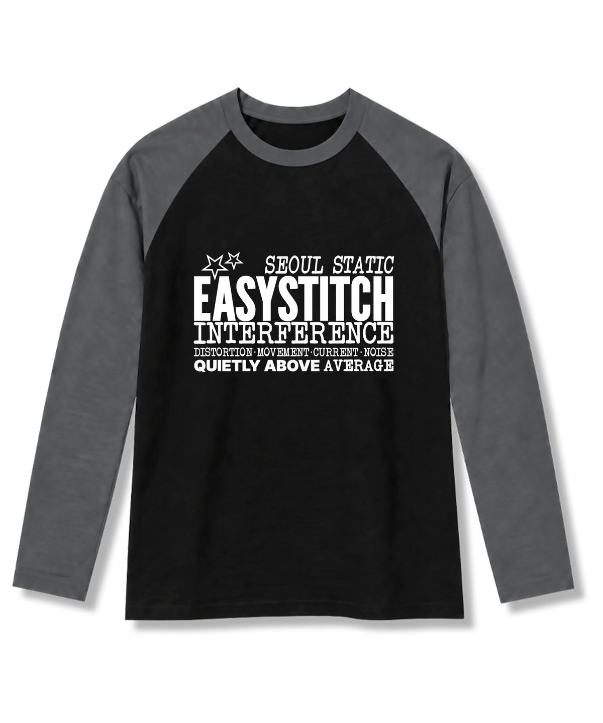 이지스티치(EASY STITCH) 인터퍼런스 나그랑 오버핏 롱슬리브 티셔츠 3COLOR
