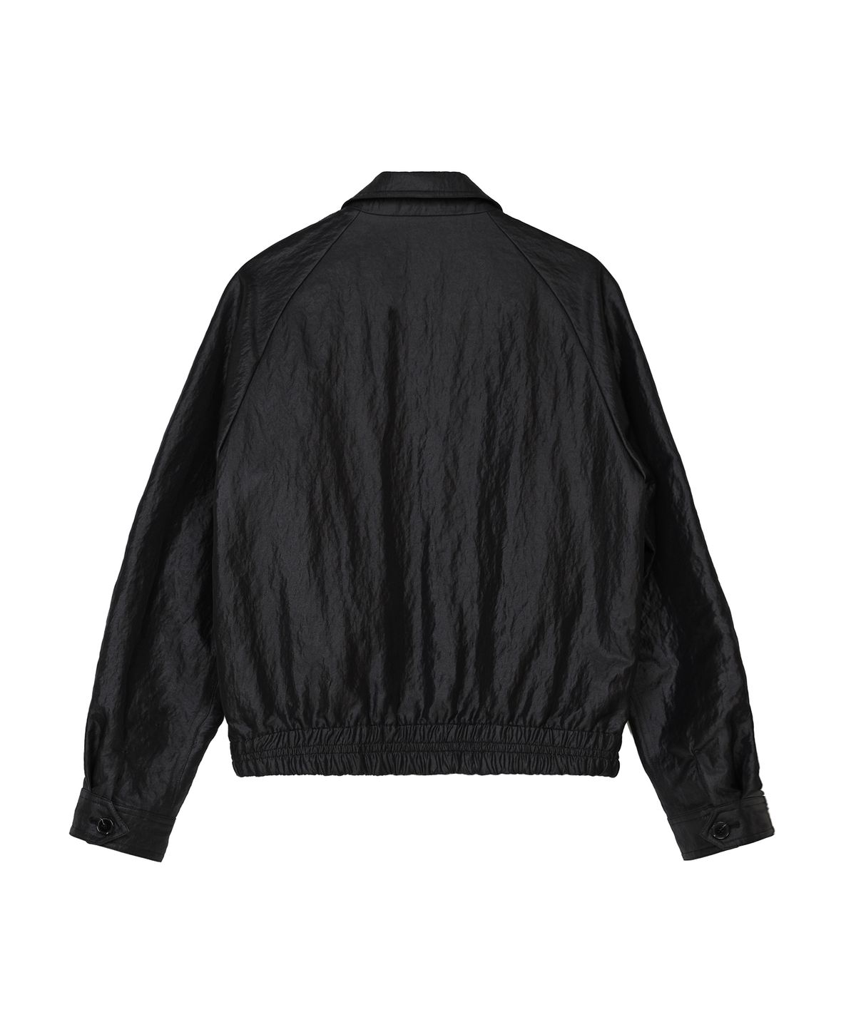더뮤지엄비지터(THEMUSEUMVISITOR) SHIMMER TAPE BLOUSON JACKET (CHARCOAL)