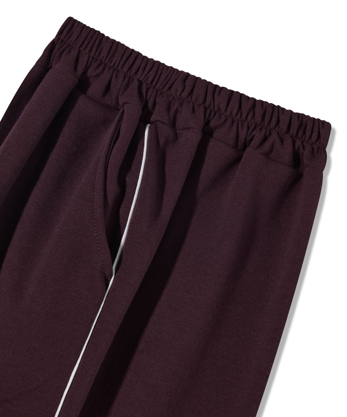 피아네르 키즈(PIANER KIDS) 파이핑 조거 스웨트 팬츠 (버건디)