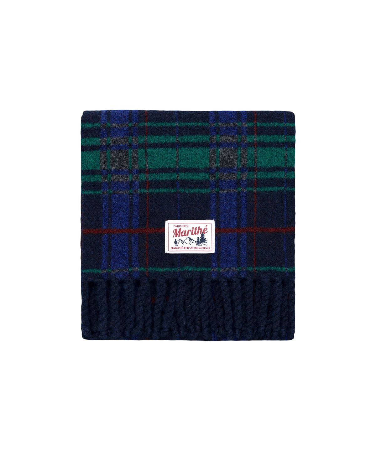마리떼 키즈(MARITHÉ KIDS) KIDS CHECK MUFFLER navy