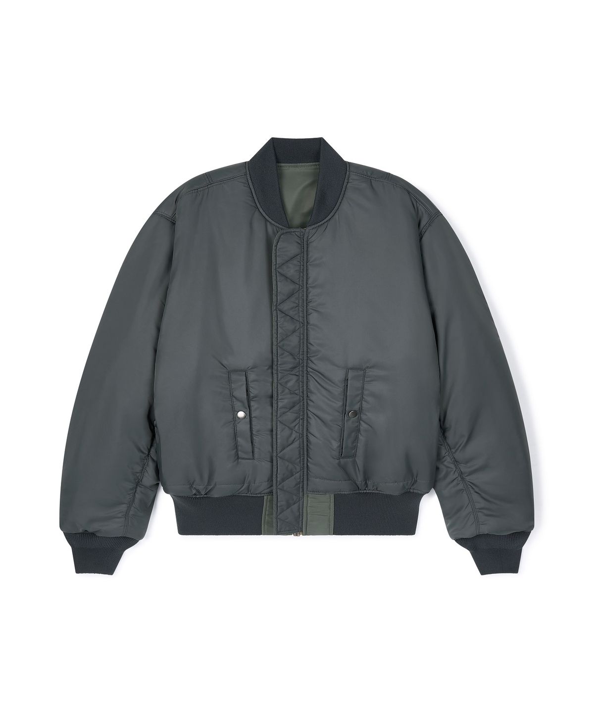 알파 인더스트리(ALPHA INDUSTRIES) MA-1 헤리티지 핏 플라이트 자켓 (클래식) 필드 그레이