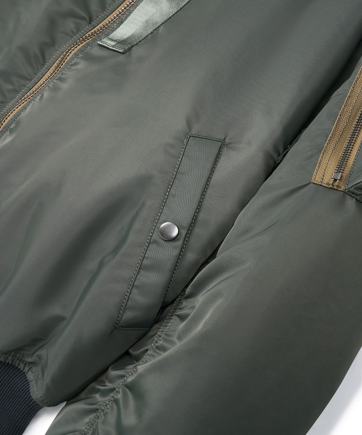 알파 인더스트리(ALPHA INDUSTRIES) MA-1 헤리티지 핏 플라이트 자켓 (클래식) 필드 그레이