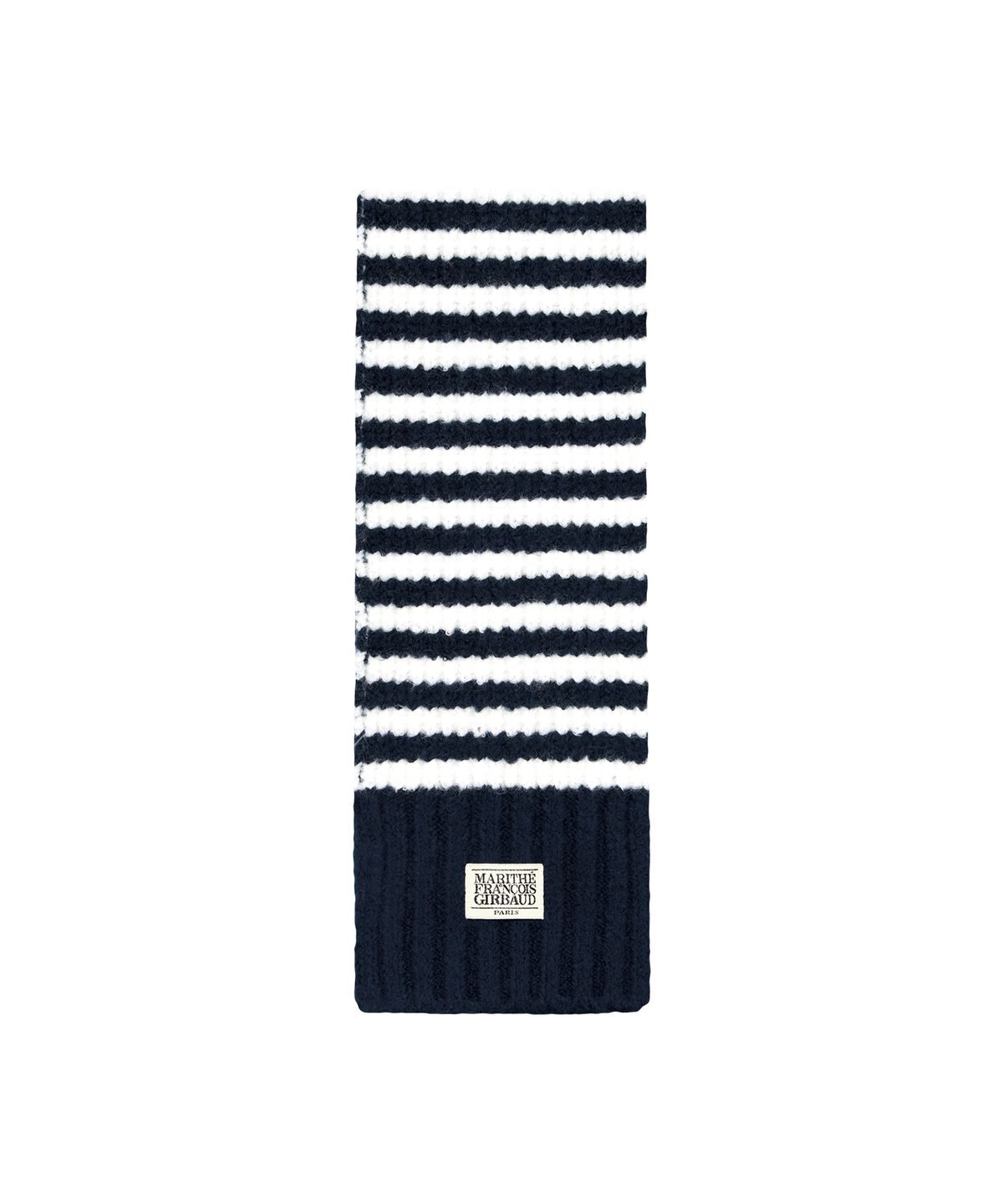마리떼 키즈(MARITHÉ KIDS) KIDS CLASSIC LOGO KNIT MUFFLER stripe