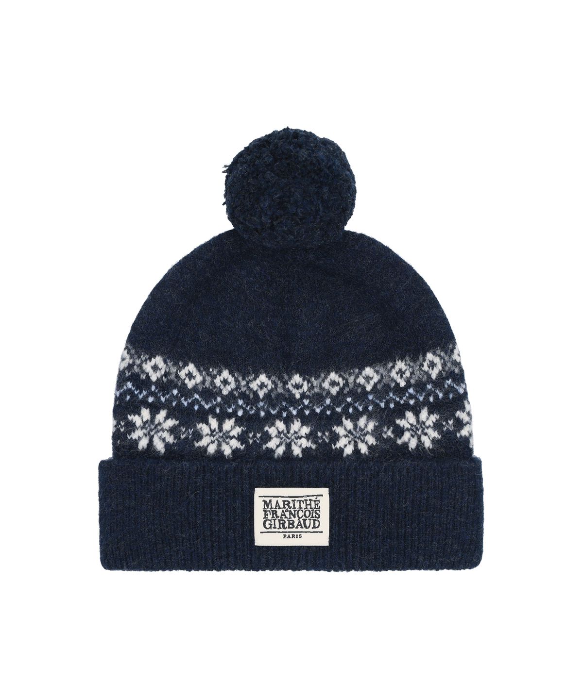 마리떼 키즈(MARITHÉ KIDS) KIDS NORDIC JACQUARD BEANIE navy
