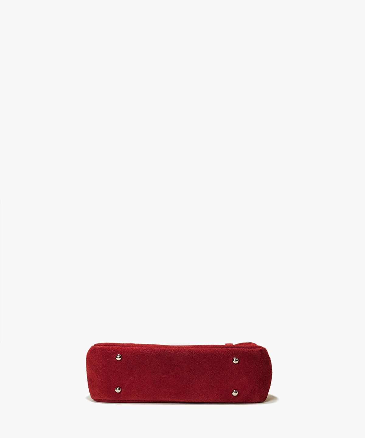 플로르(FLOR) 윌로 플루트 미니 숄더백 Willo Flute Bag Mini Suede Red