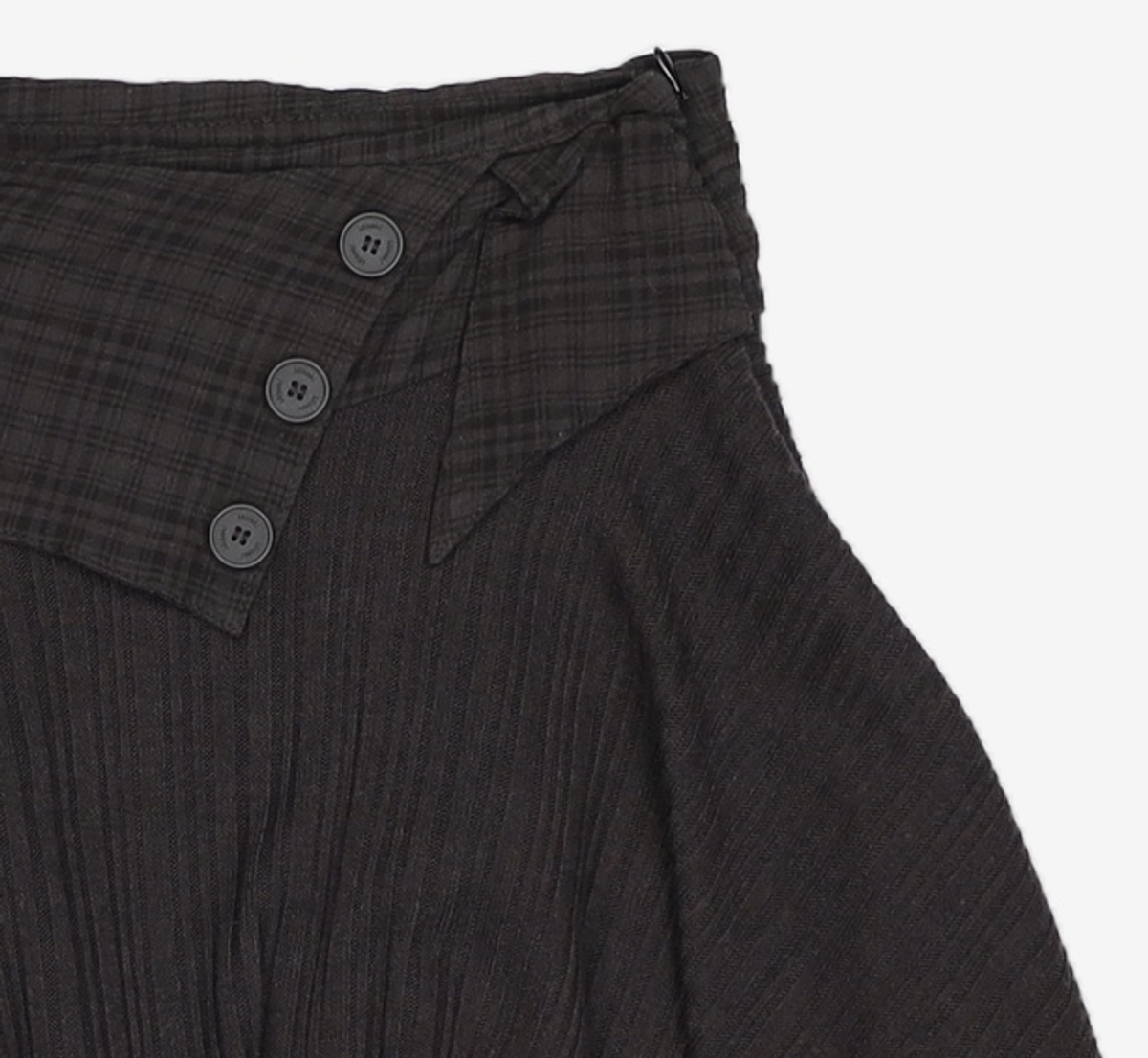 USED] 미세키서울(MISEKI SEOUL) Unbalanced flow mini skirt 2