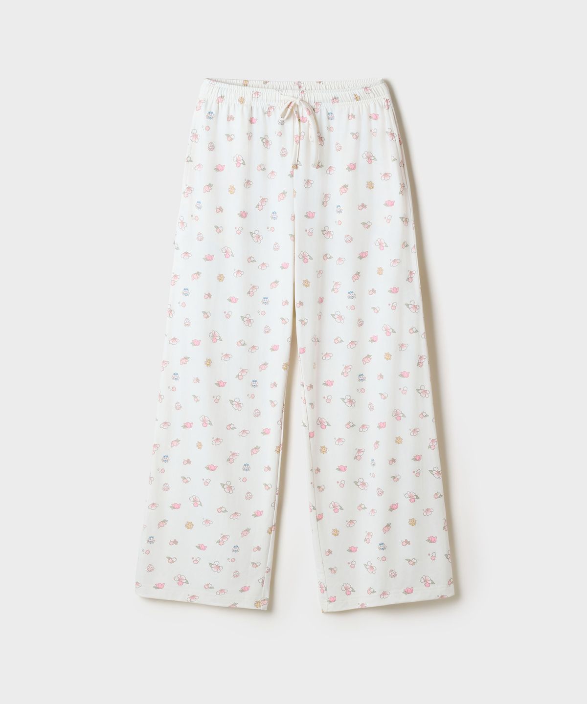 스파오(SPAO) [먼작귀] 페어리 피치스판 잠옷바지(Ivory)_SPPPG4TU03