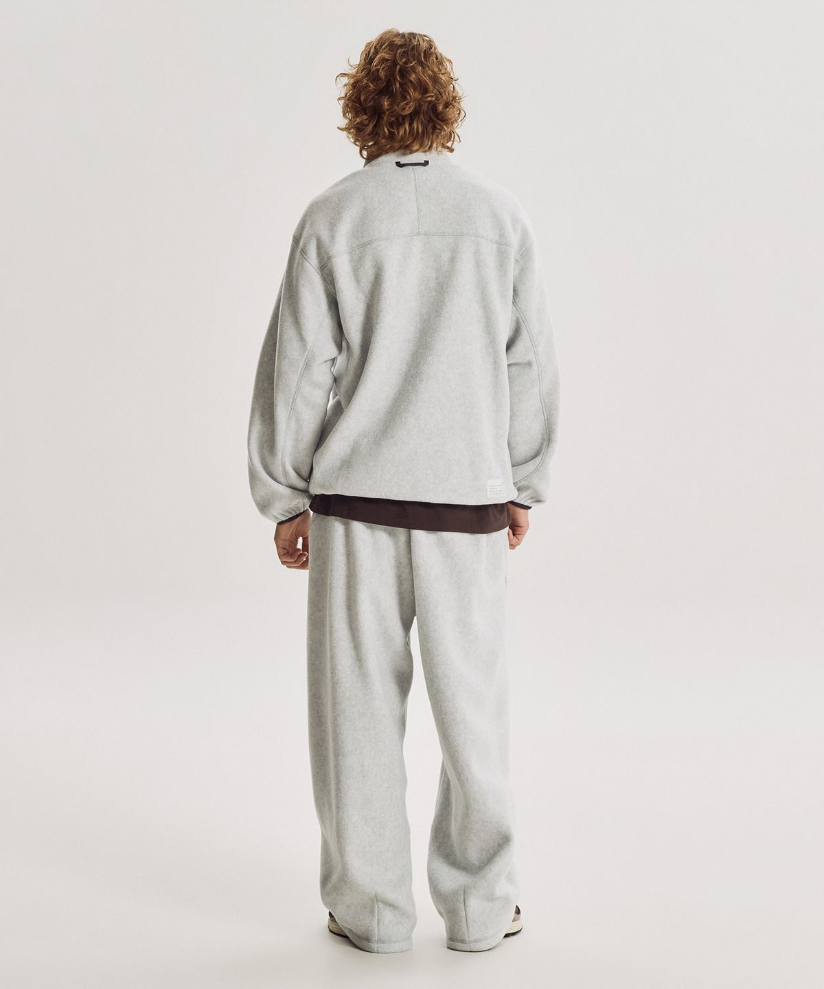 뉴발란스(NEW BALANCE) NBNCG41903 / UNI 플라잉 AEROHEAT 플리스 아노락 (OATMEAL)