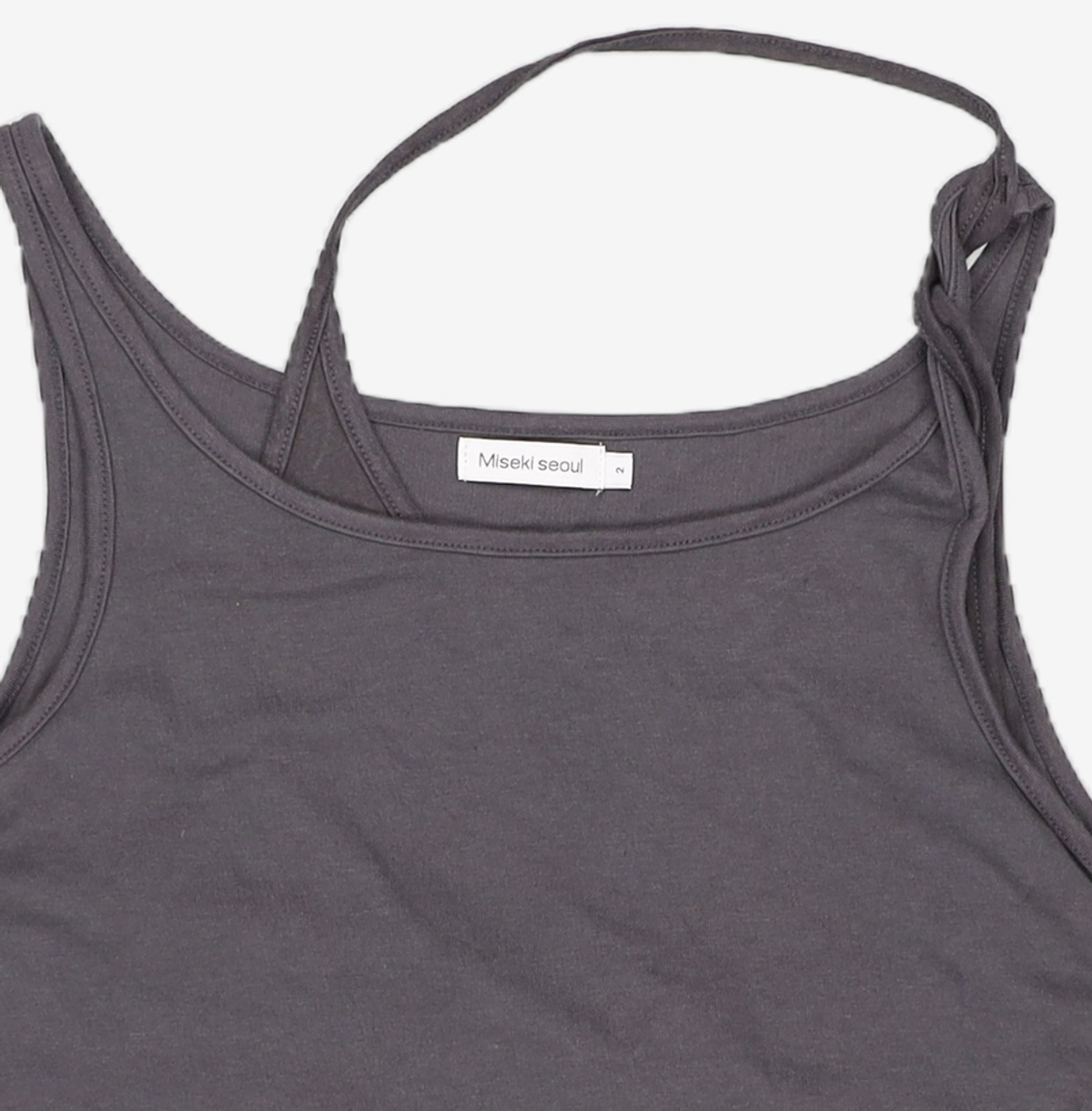 미세키서울(MISEKI SEOUL) Twist string layered sleeveless 2