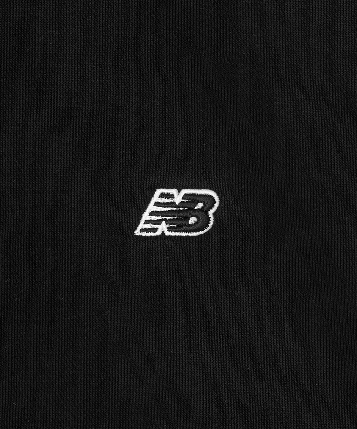 뉴발란스(NEW BALANCE) NBMDG41003 / UNI 에센셜 클래식 기모 후드집업 (BLACK)
