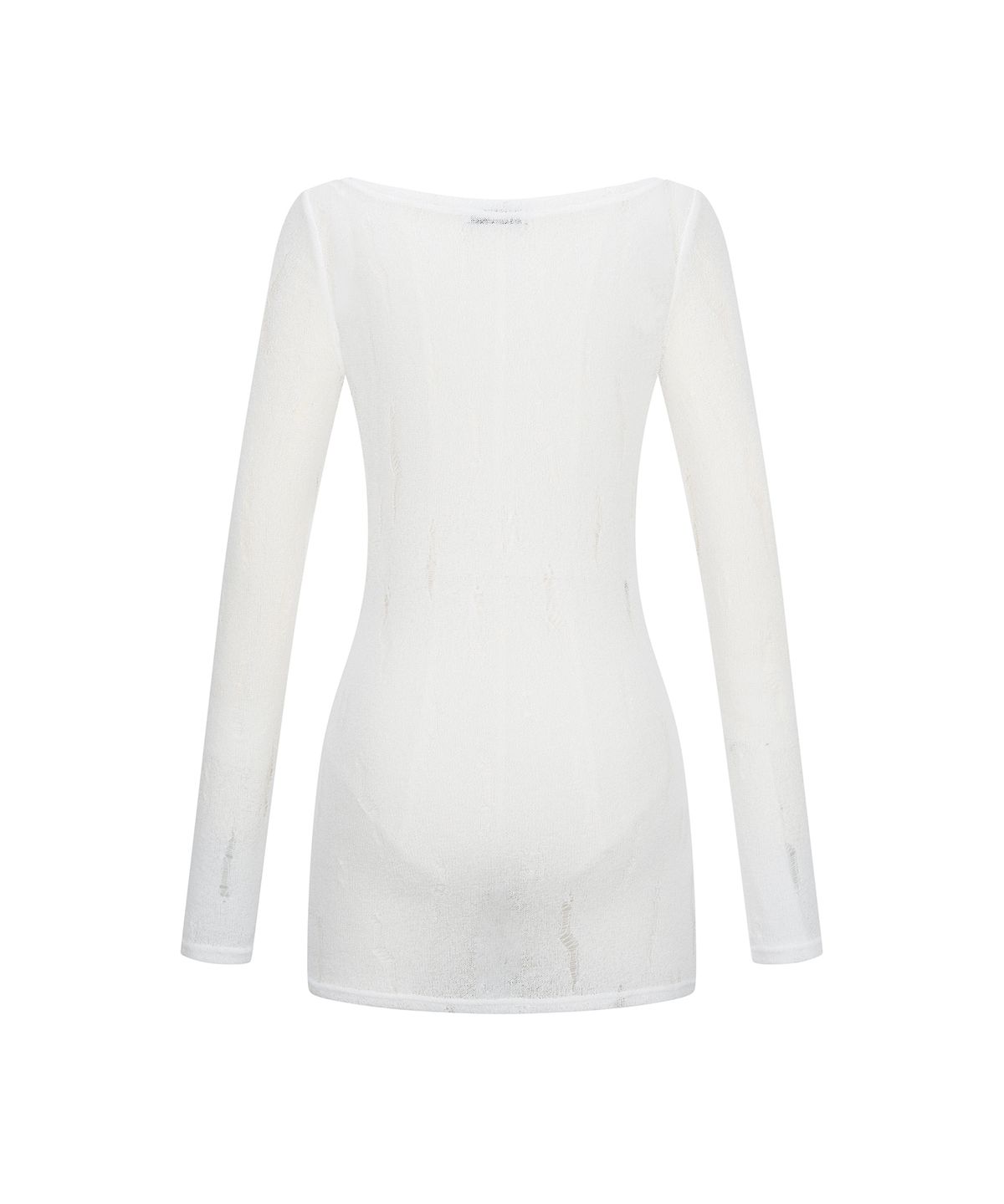 일리오(ILLIO) White My skin damage knit